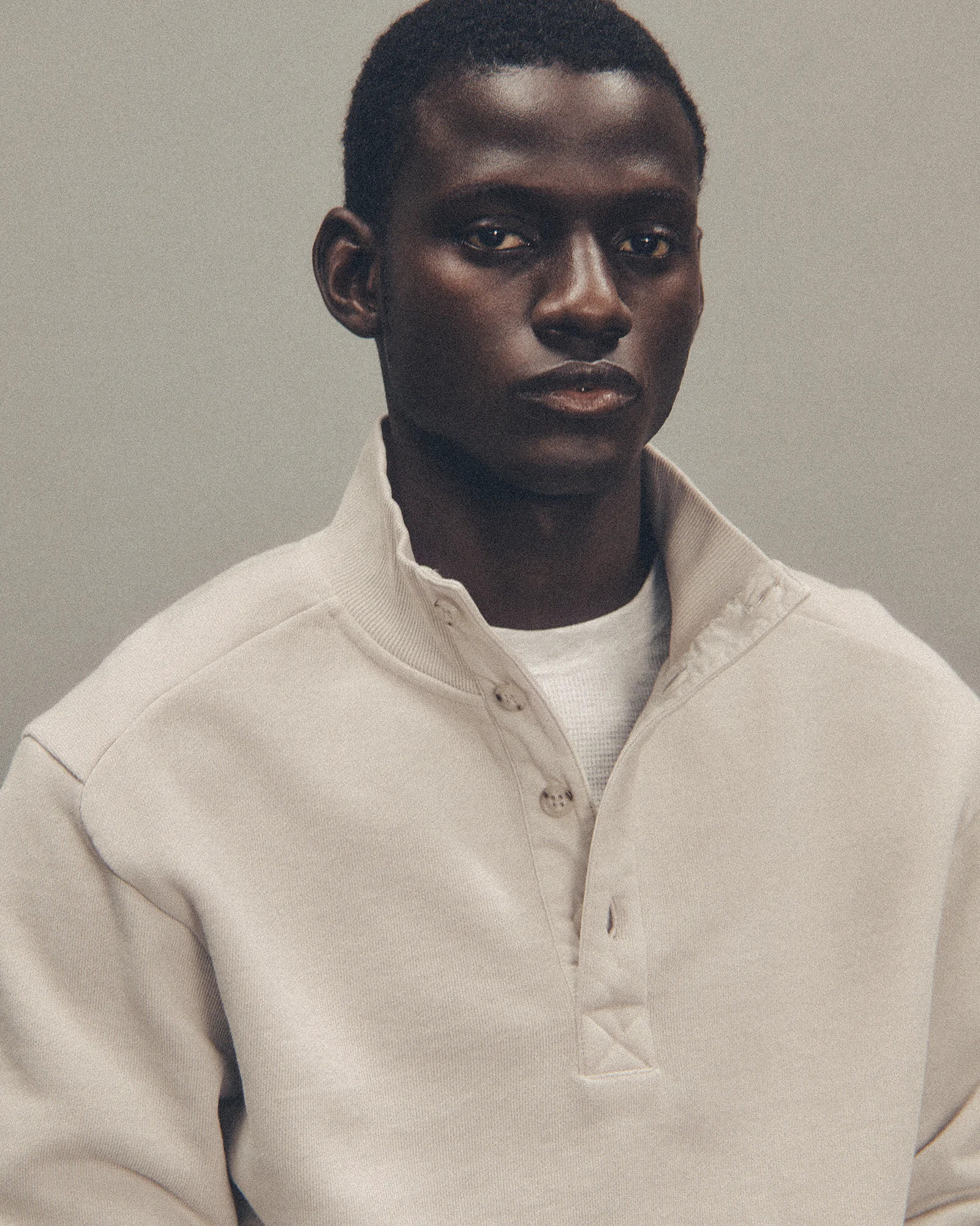 PORT PULLOVER OFF WHITE - 2