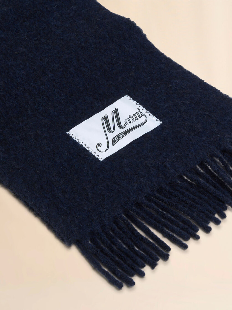 Marni BLUE ALPACA SCARF outlook