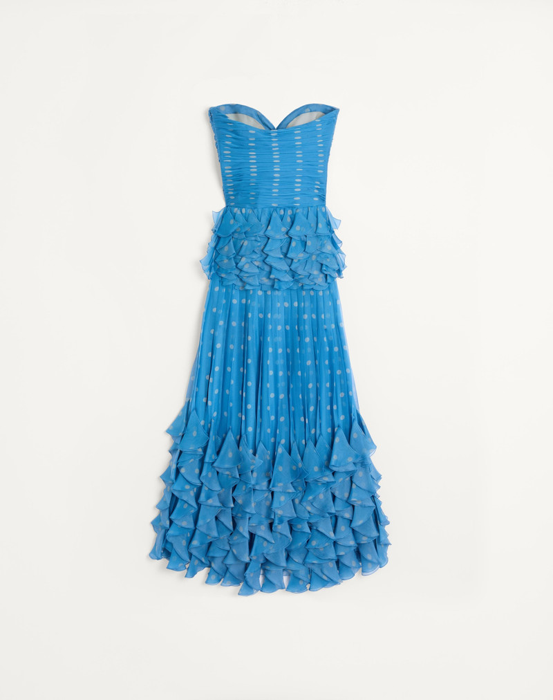 Valentino PLUSDEPOIS PRINT CHIFFON LONG DRESS outlook