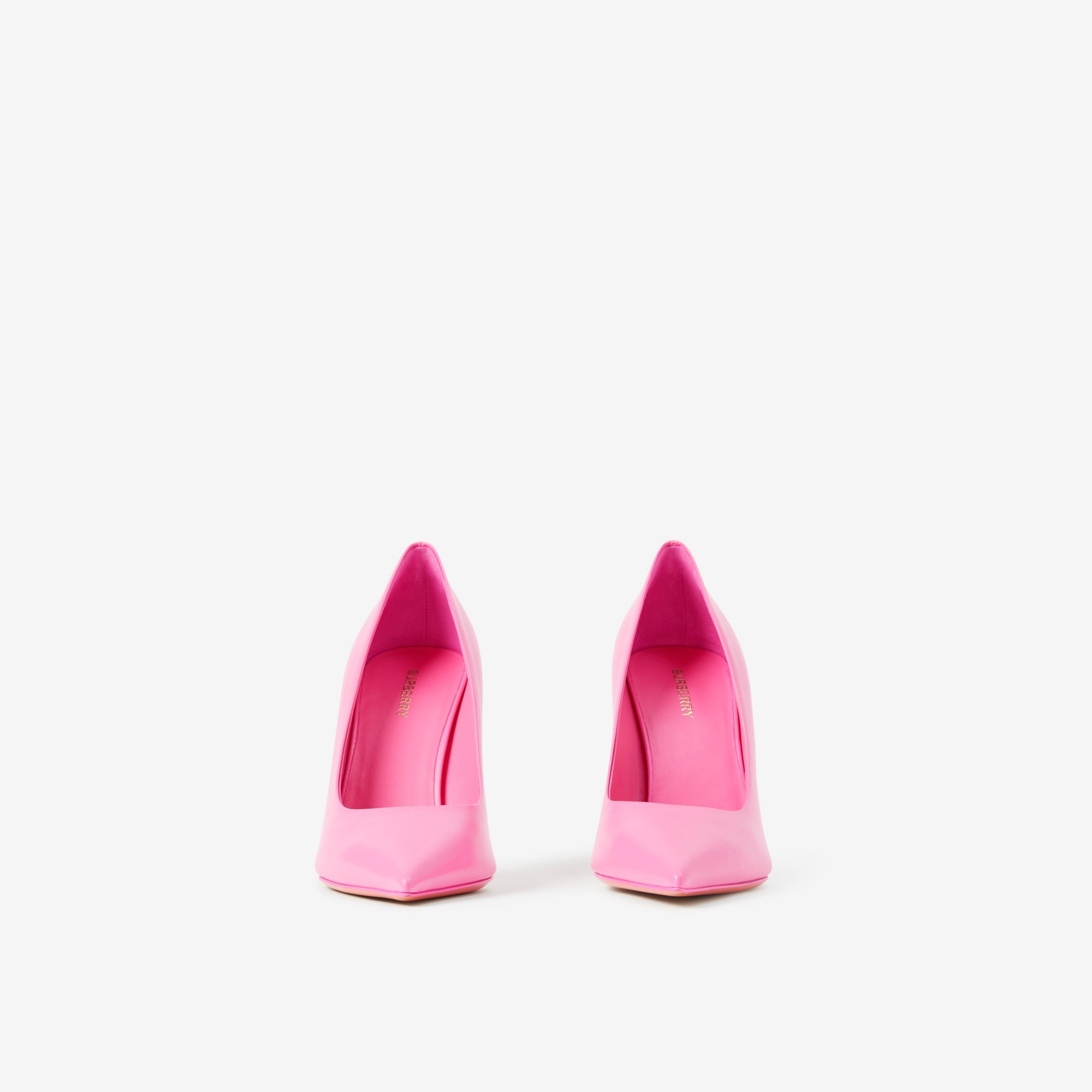 Leather Point-toe Pumps - 2