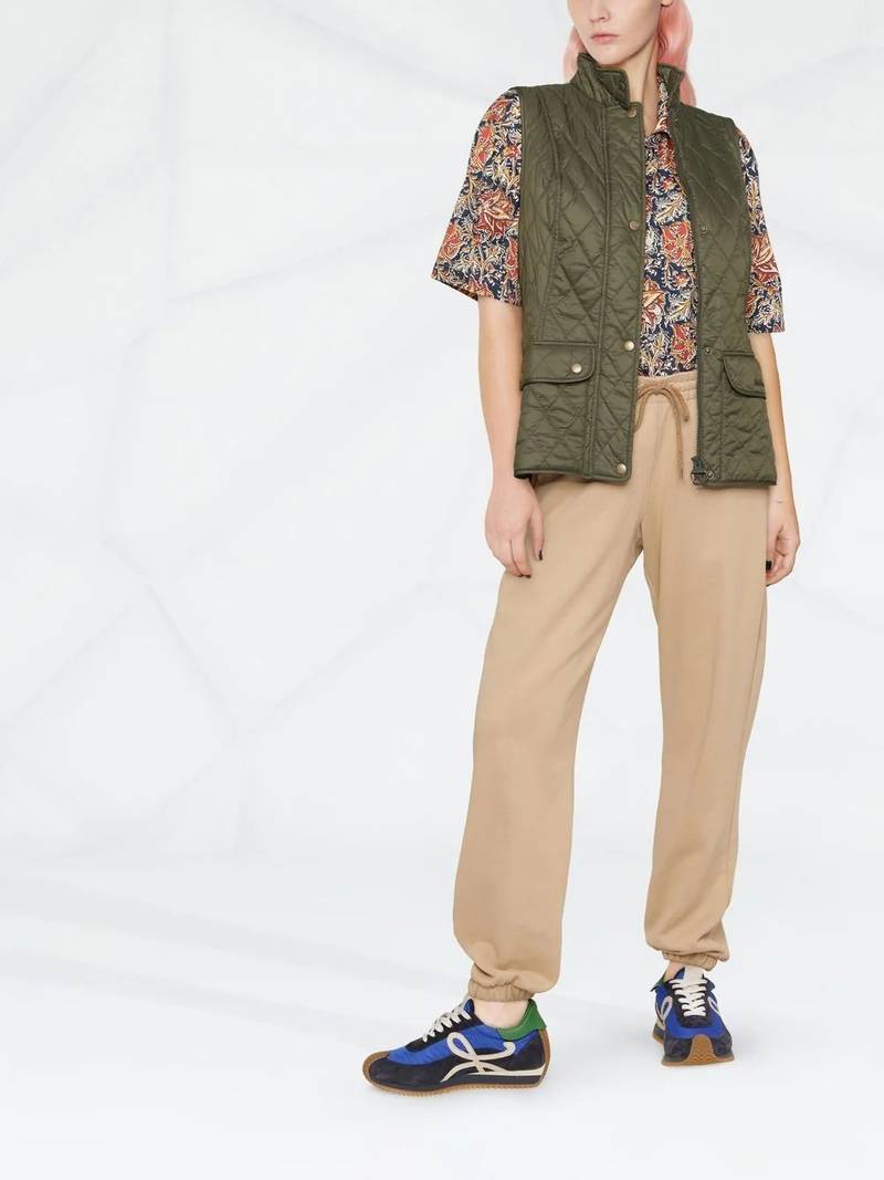 Barbour Otterburn quilted buttoned gilet outlook