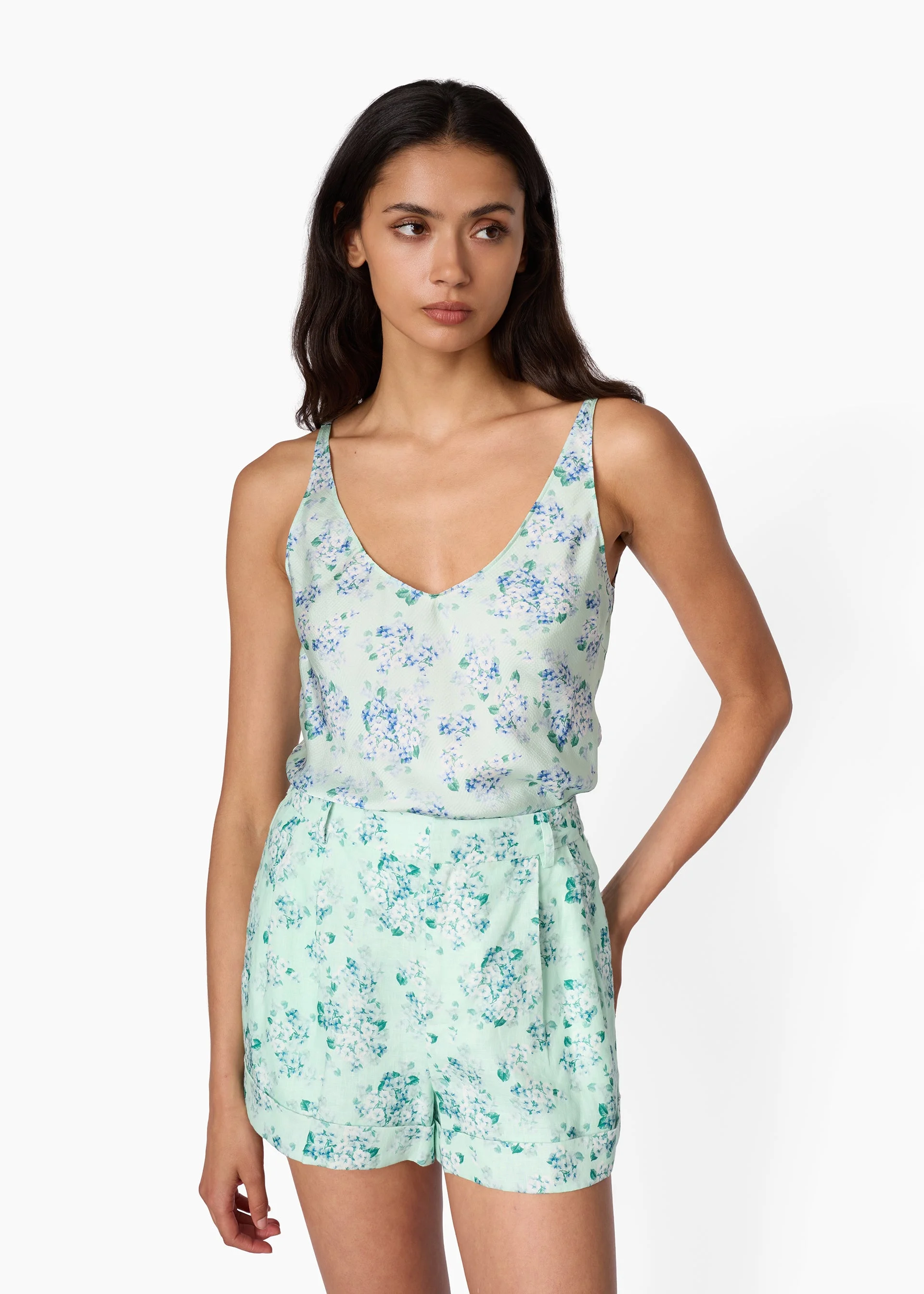 RORY HAMMERED CAMISOLE CLIMBING HYDRANGEA - 1