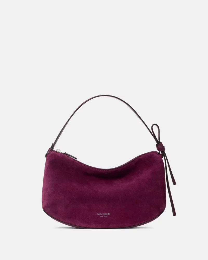 Loop Suede Shoulder Bag - 1