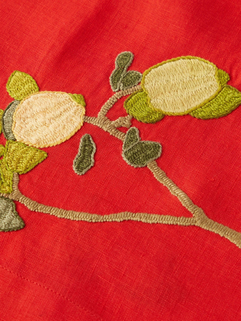 Set of 2 Hand-Embroidered Placemats 3