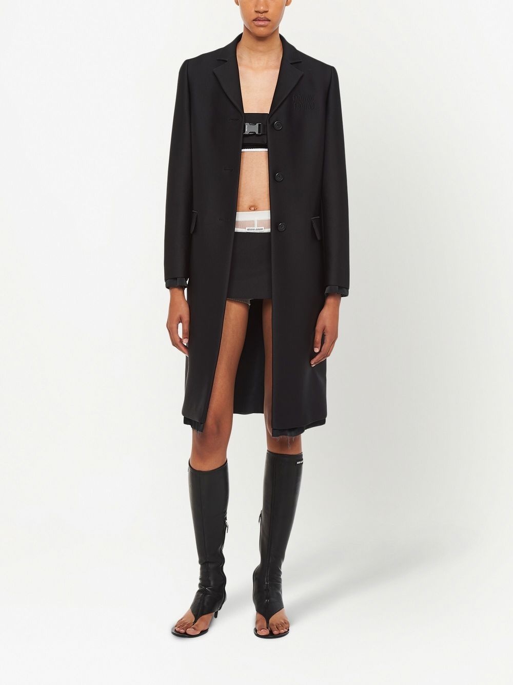 Radzimir buckle-detail bralette top - 2