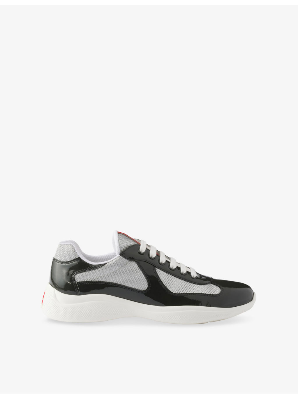 America's Cup Patent-Leather Low-Top Trainers - 1