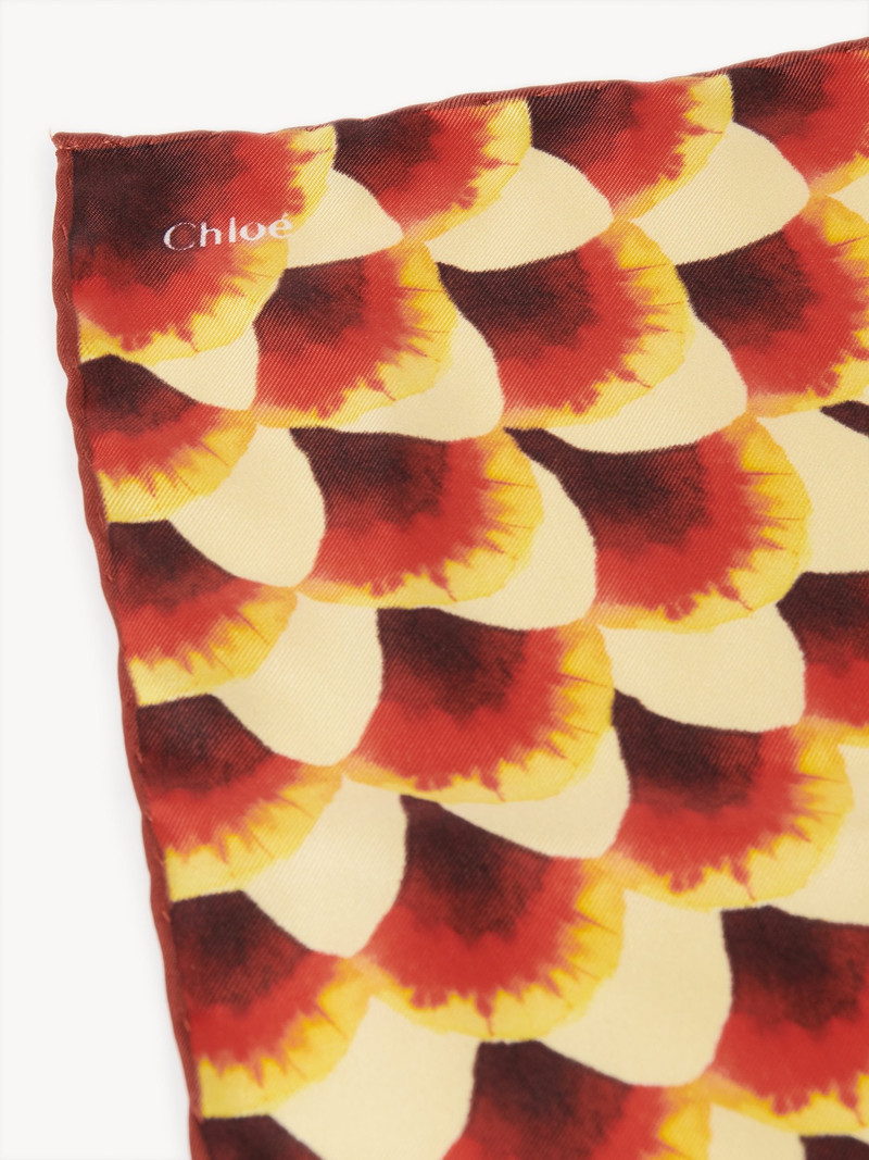 Chloé MULTICOLOR SCALLOPS SCARF outlook