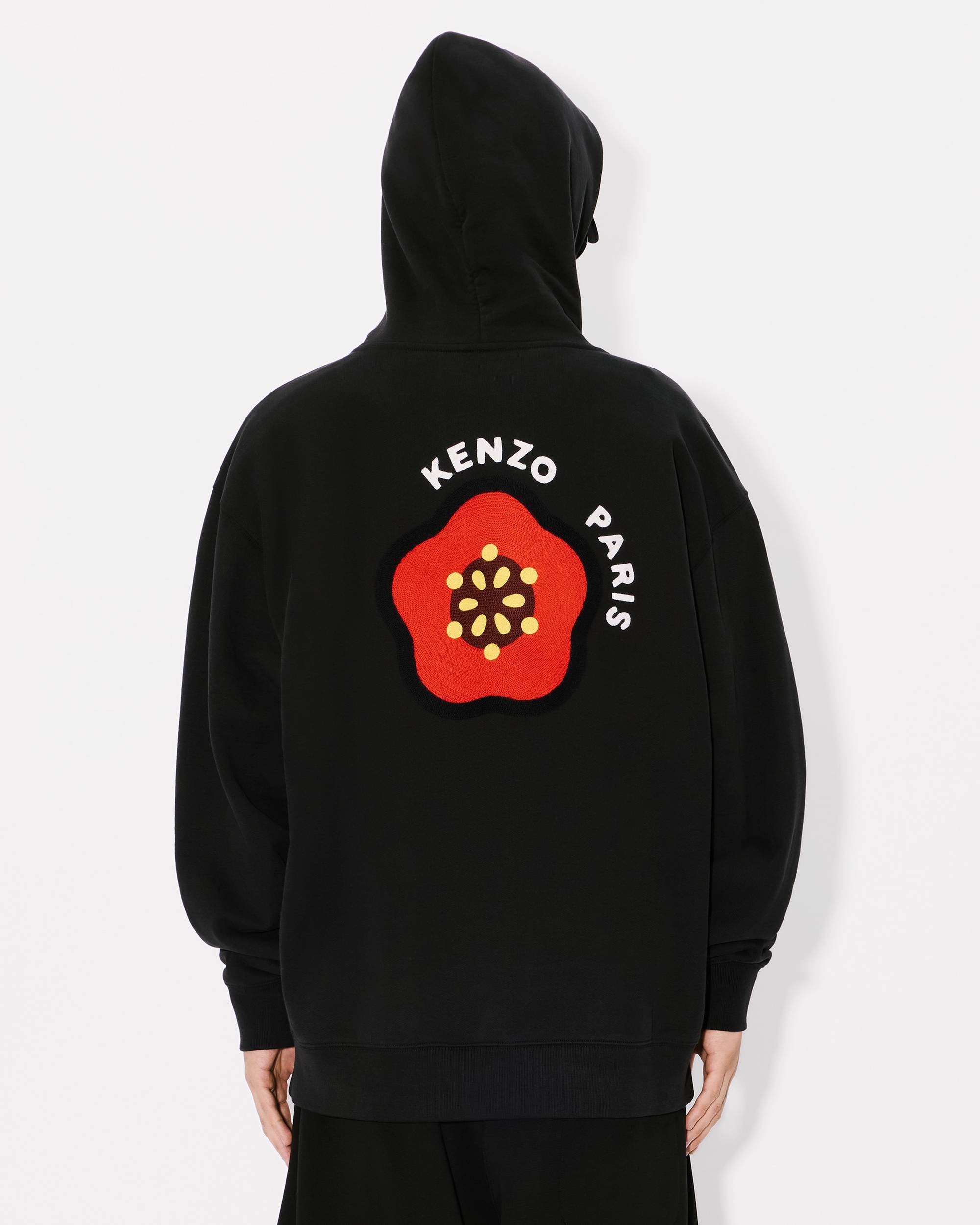 'KENZO Pop' embroidered oversized hoodie - 4