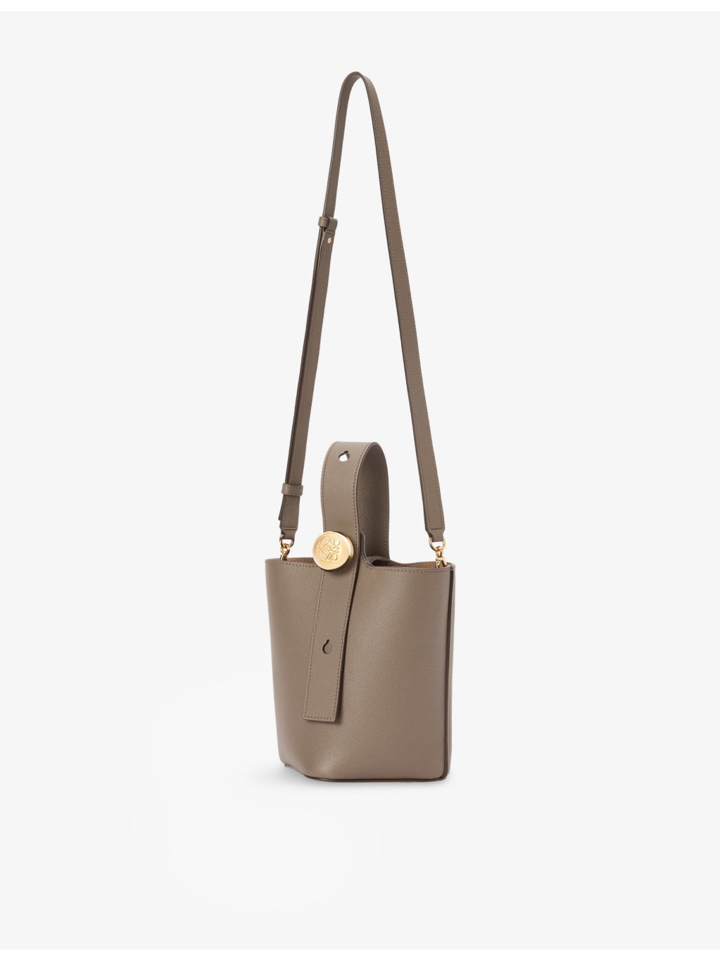 Pebble Mini Leather Bucket Bag - 9