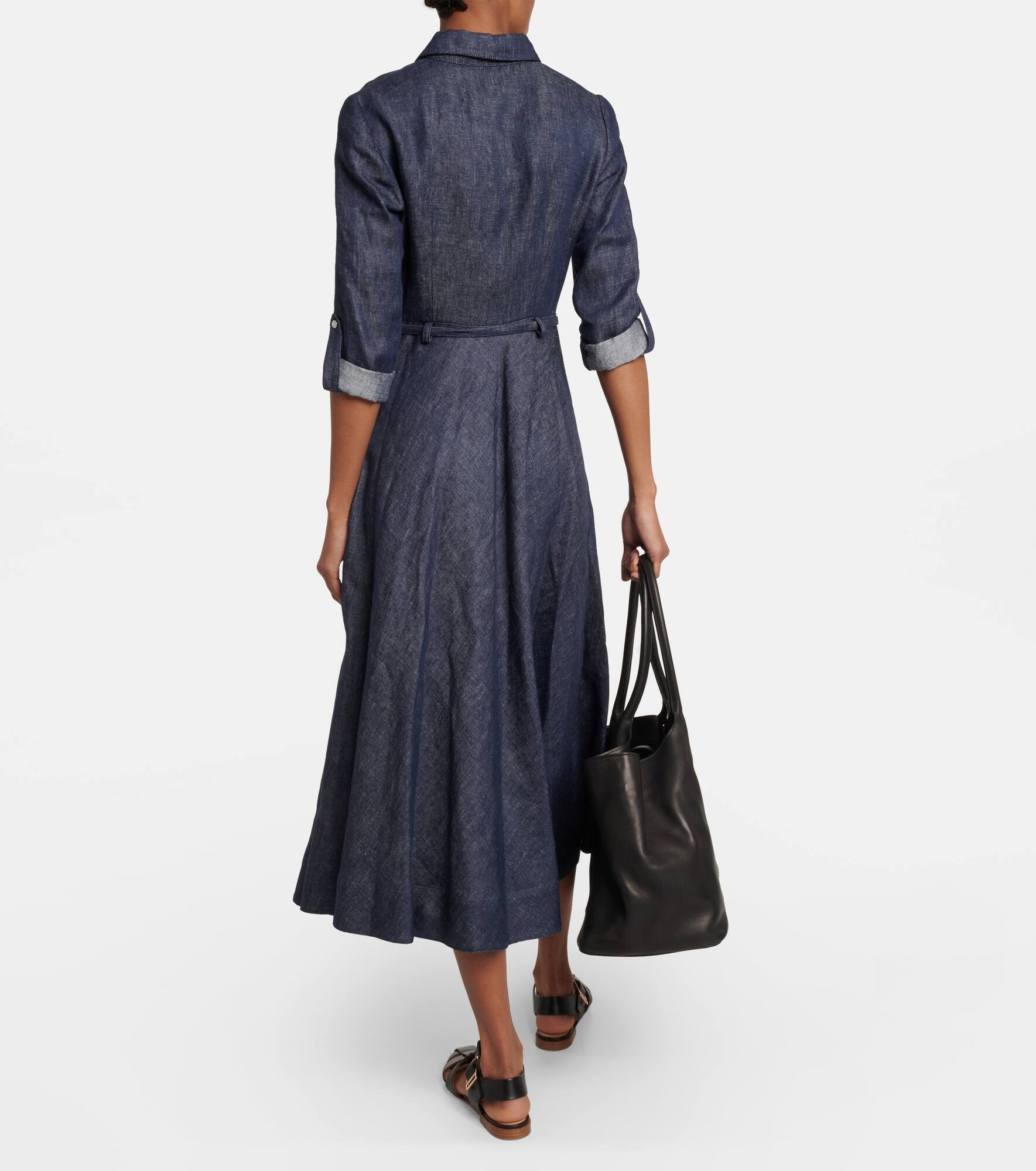 Marley denim midi dress - 3