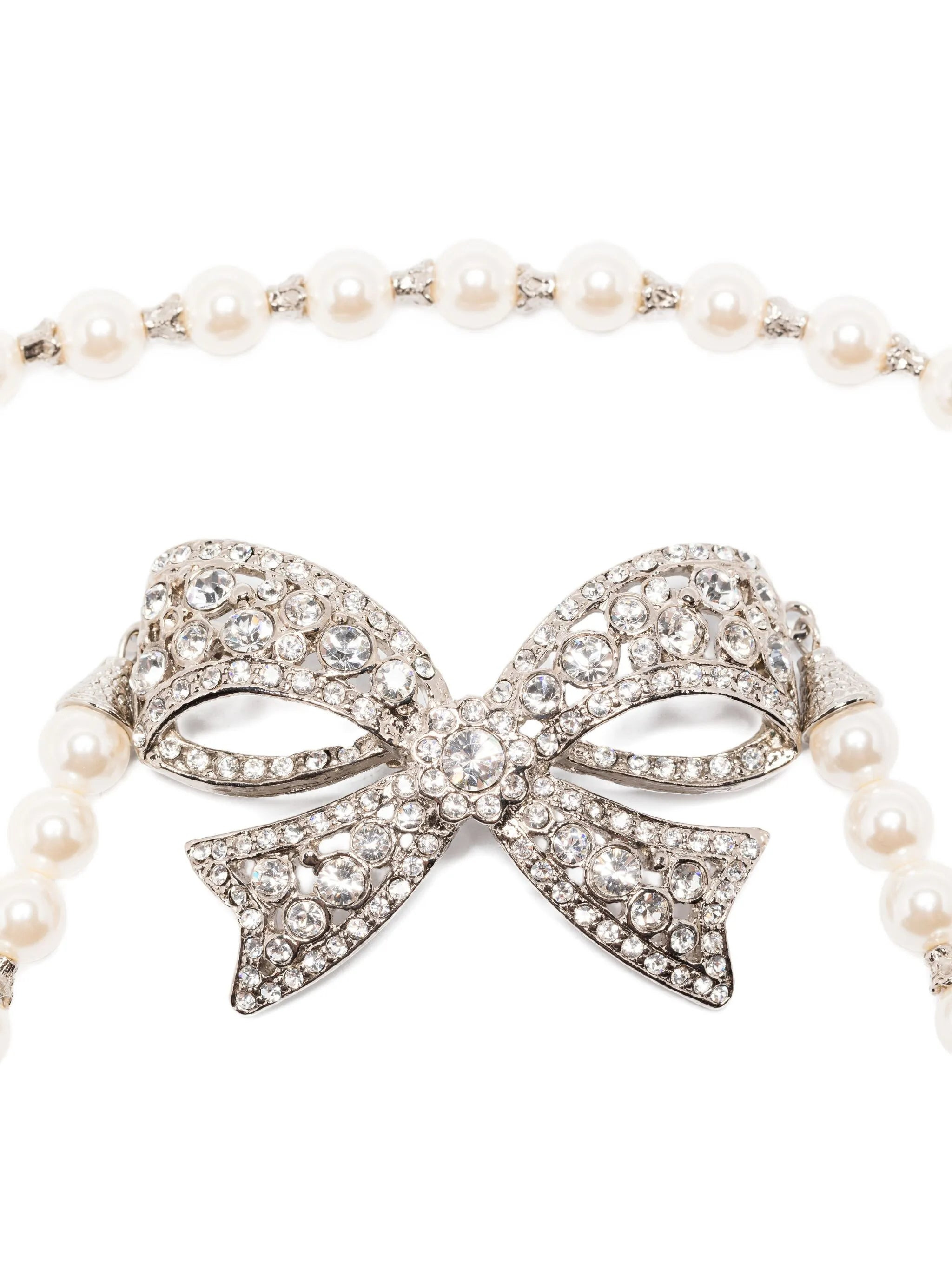 Alessandra Rich Bow-pendant Necklace - 2
