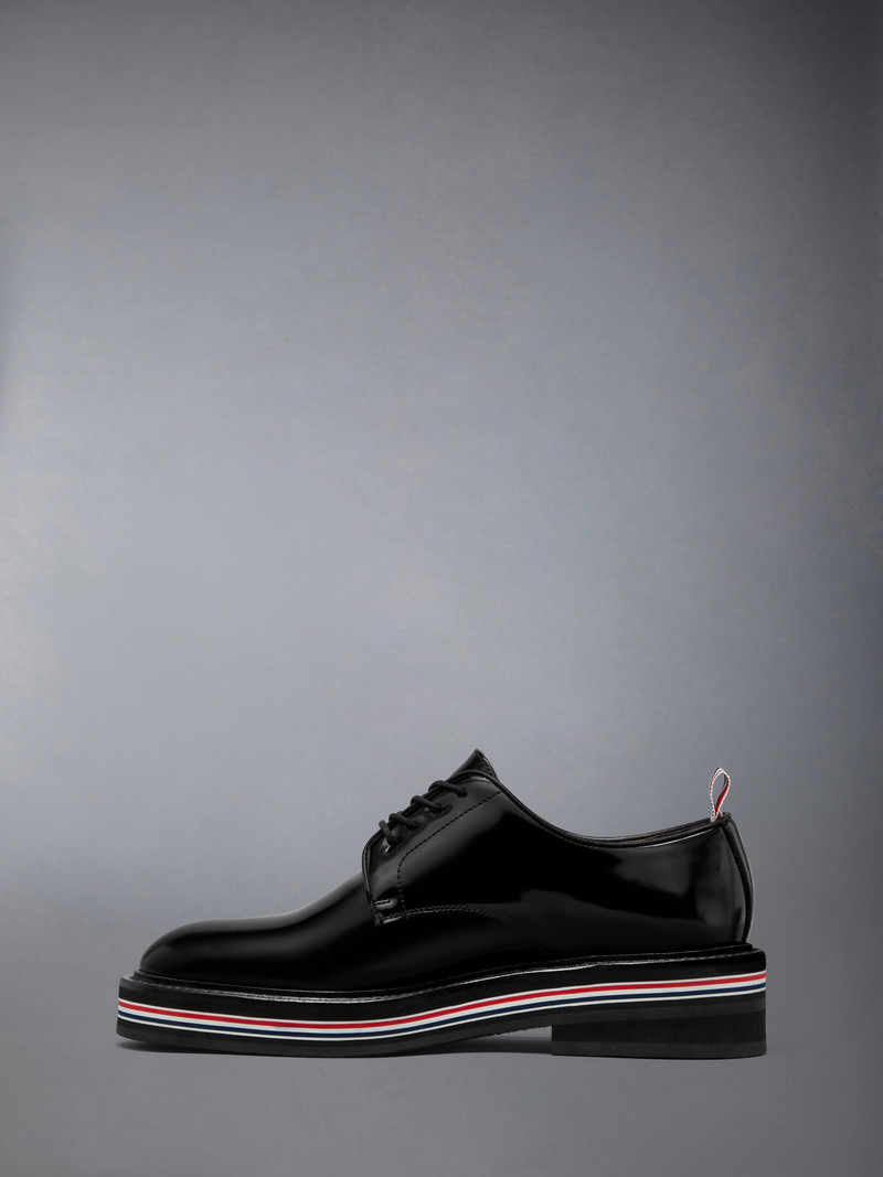 Thom Browne SOFT SPAZZOLATO RUBBER SOLE UNIFORM DERBY outlook