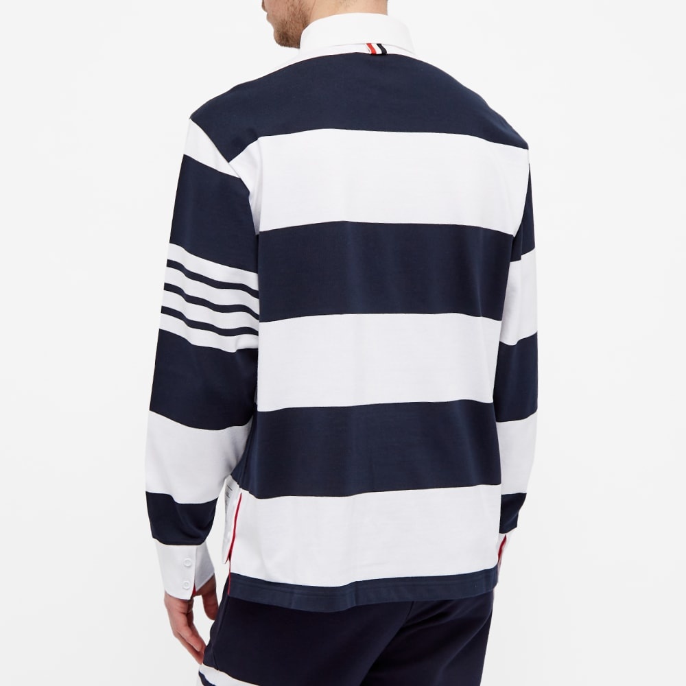 Thom Browne Striped Rugby Shirt - 6