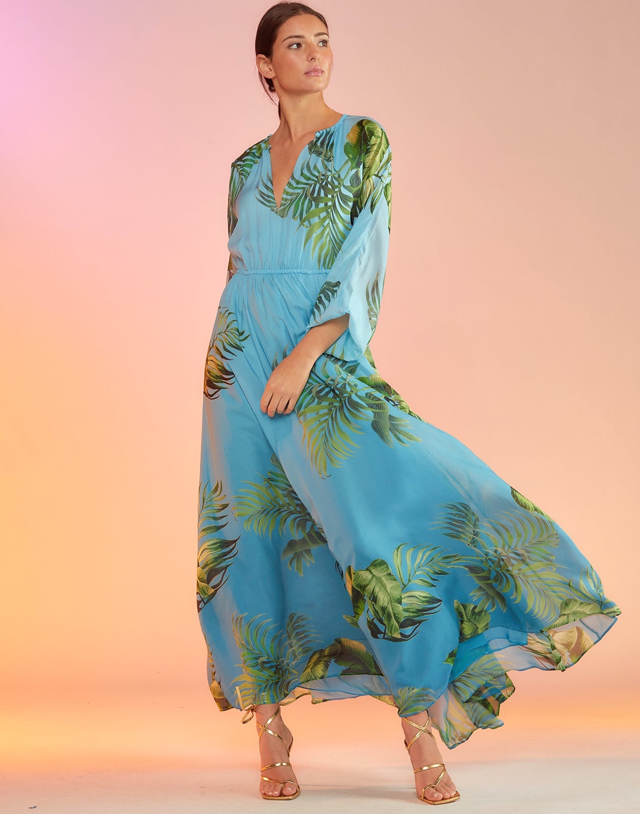 Messina Silk Dress - 5