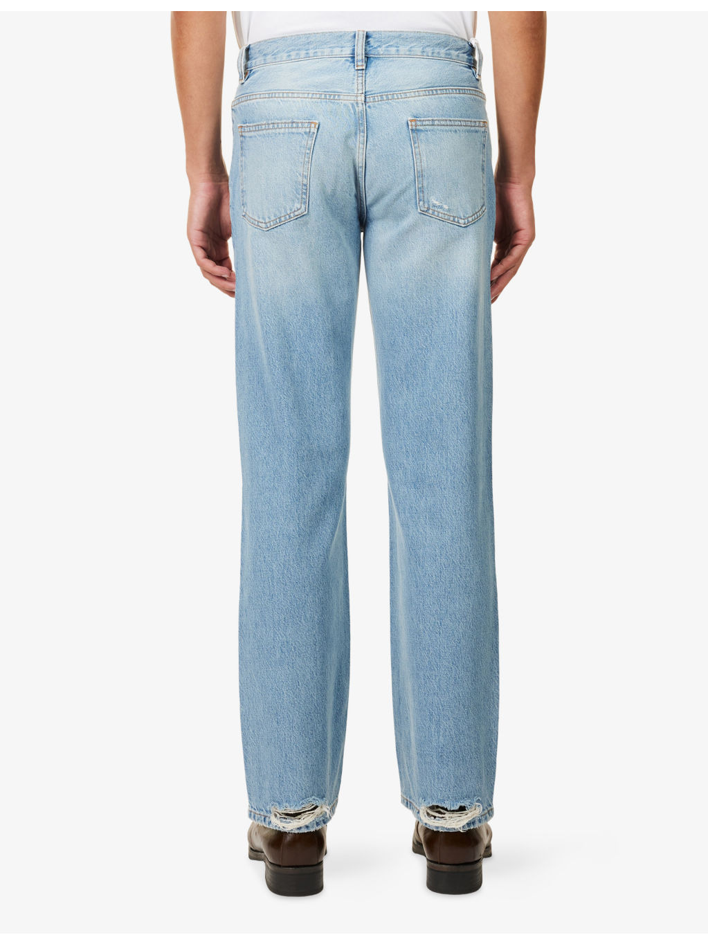 Brand-Patch Relaxed-Fit Denim Jeans - 4