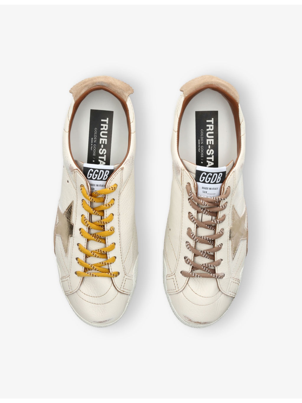 True Star Low-Top Leather Trainers - 2