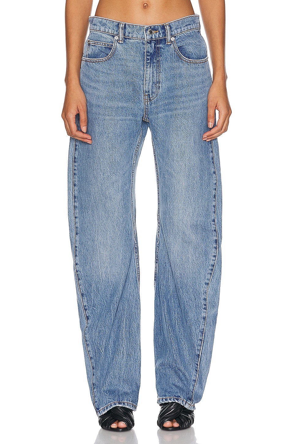 【関税&送料込】Alexander Wang Slouchy Fit Jeans 国内発/送関込【Alexander Wang】Slouchy fit jeans (Alexander