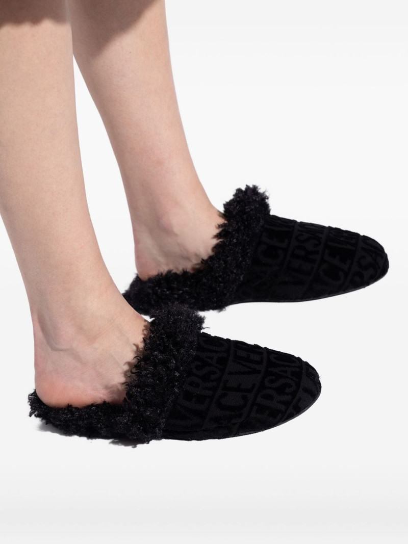 logo trimmed slippers 5