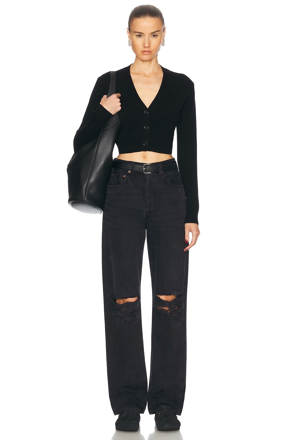Kelly High Rise Relaxed Straight - 5