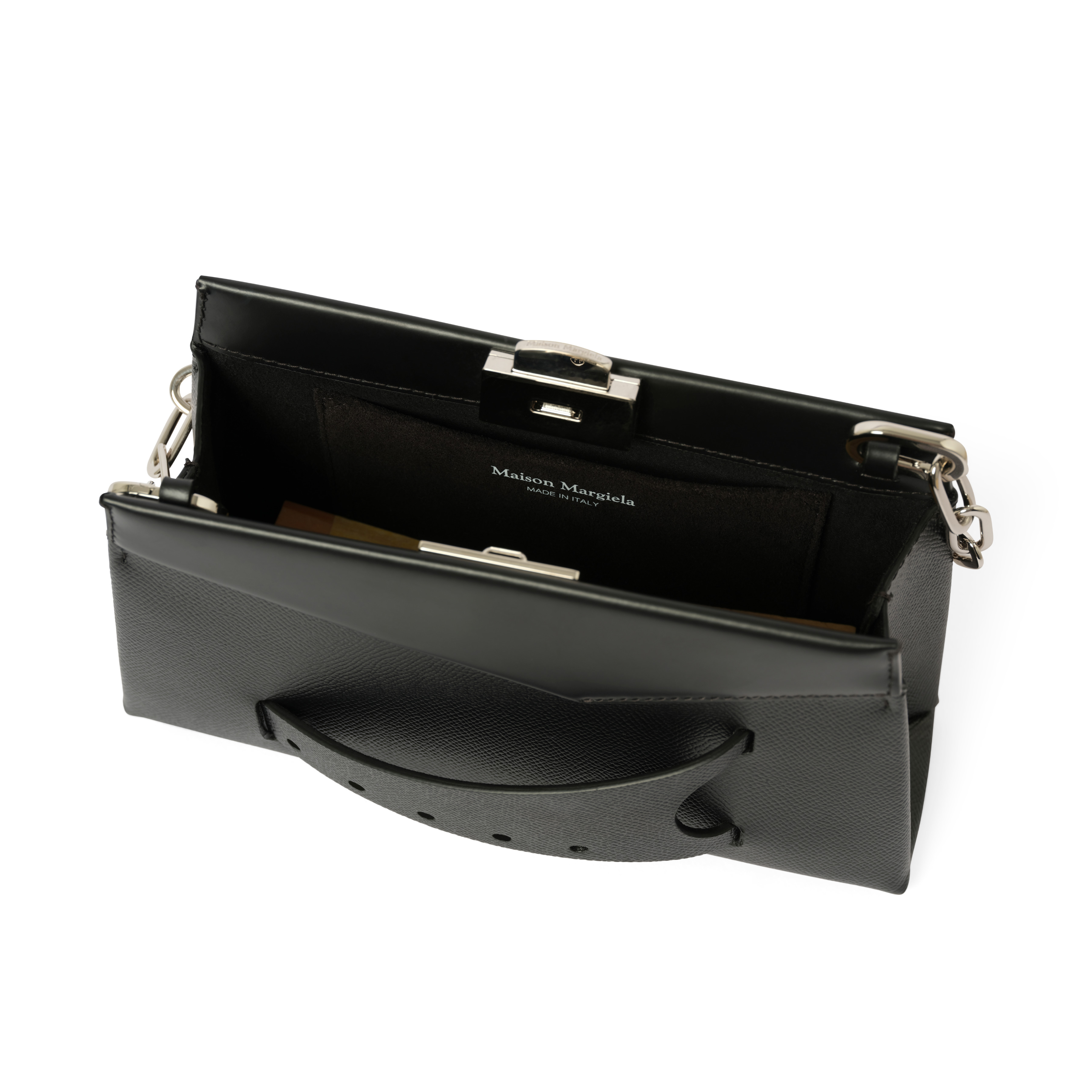 Snatched Small Shoulder Clutch Bag in Black - 3