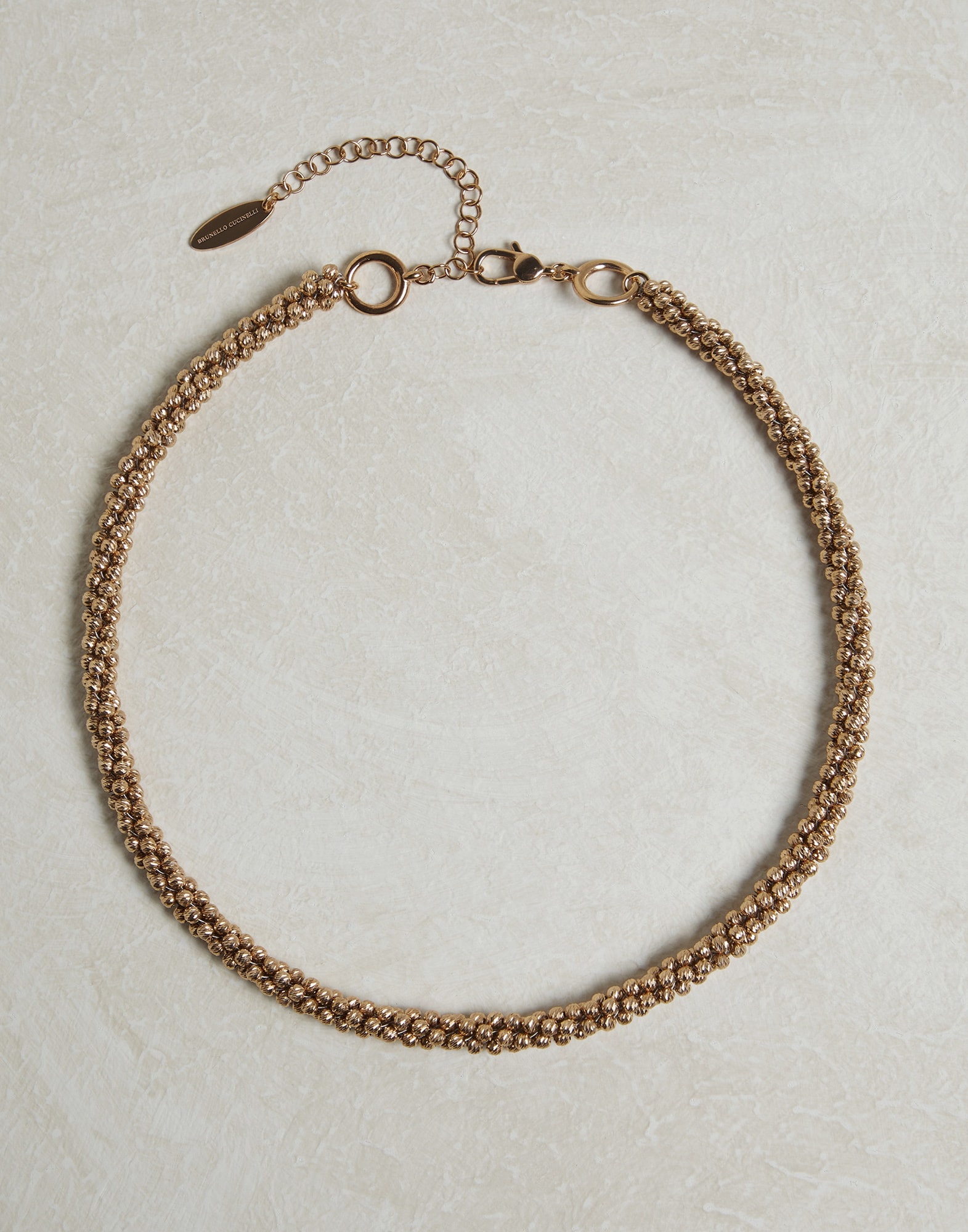 Stirling Silver twist necklace - 1