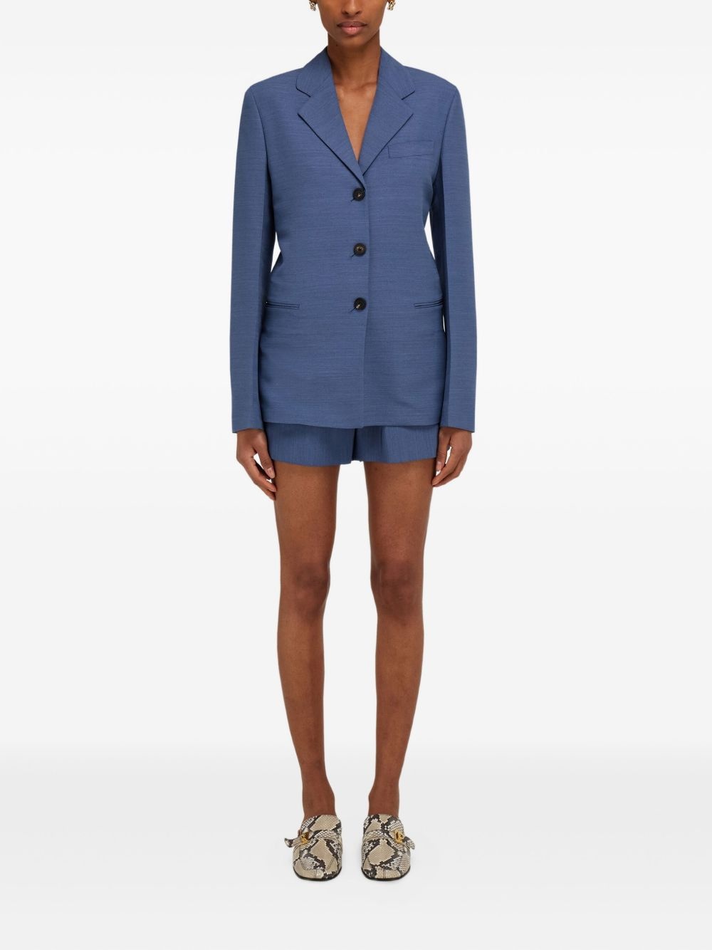 single-breasted blazer - 2