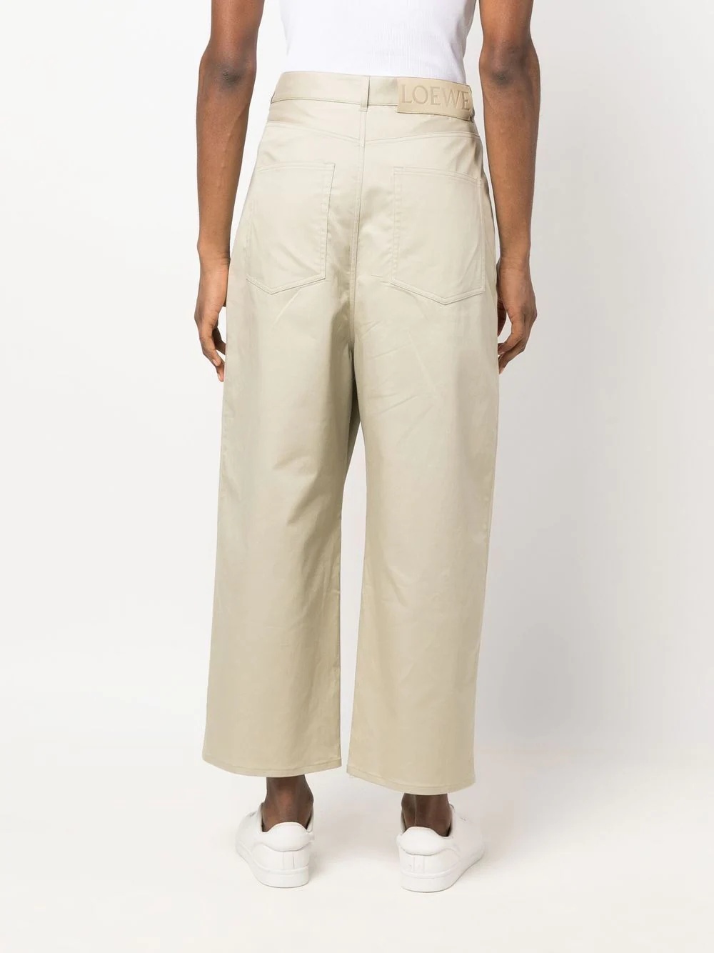 pleat-detail trousers - 4