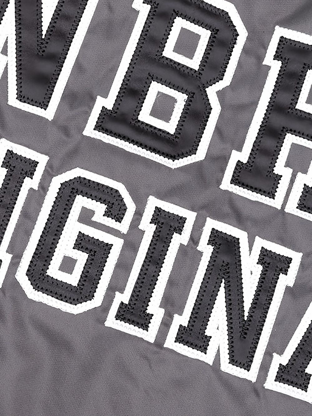 appliqué baseball jacket - 4
