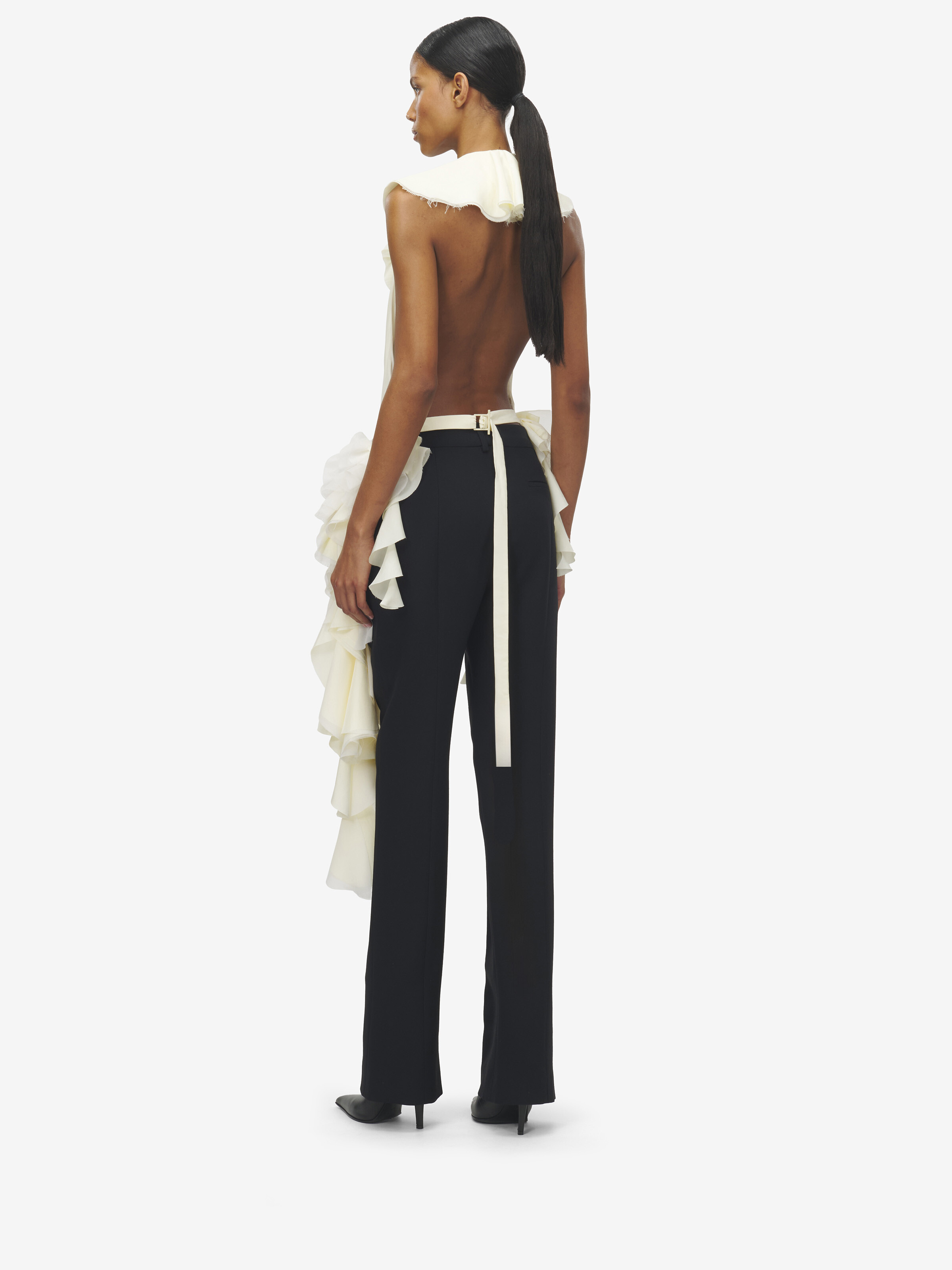 Oyster Ruffle Top - 5