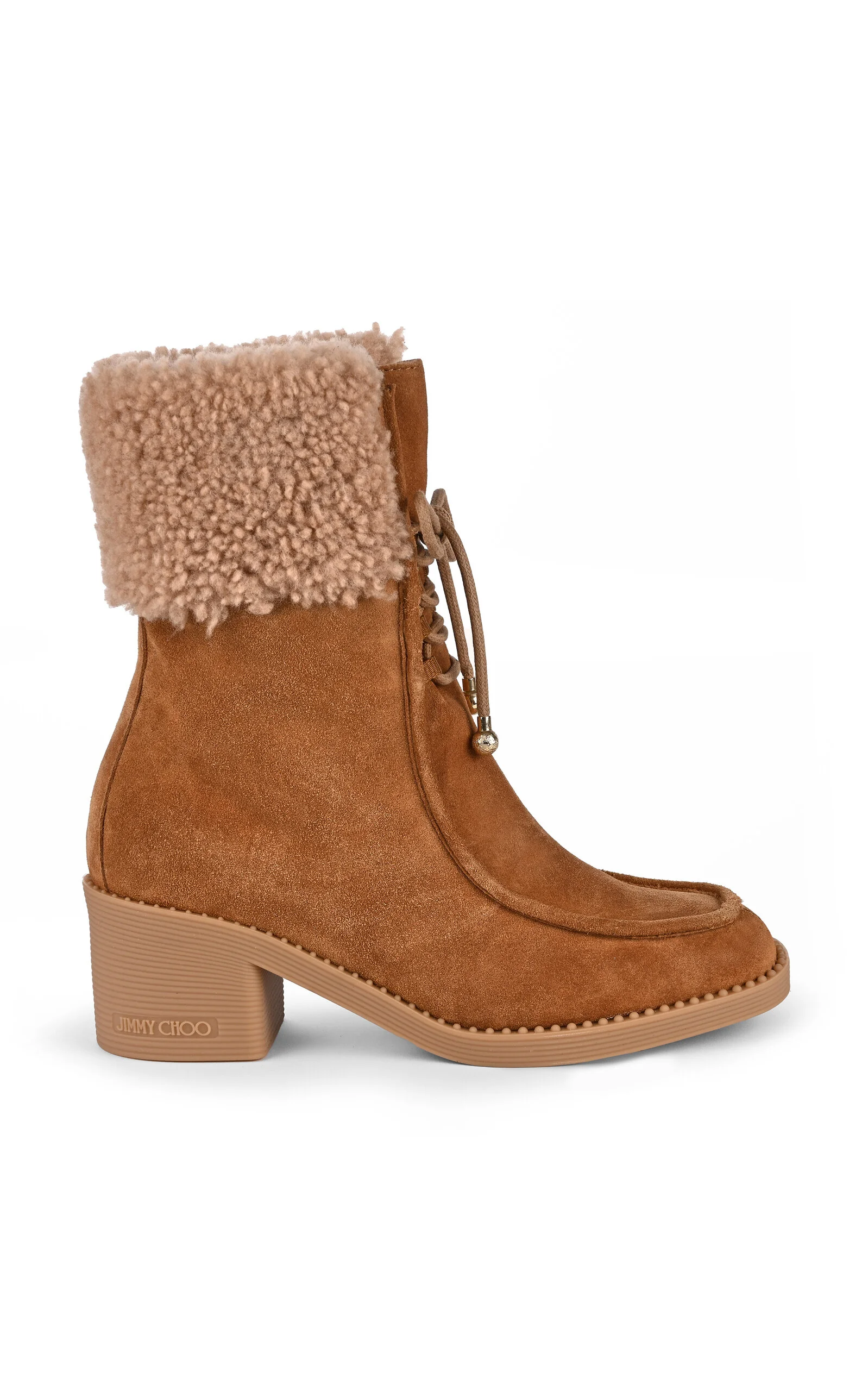 Hali Shearling Boots tan - 1