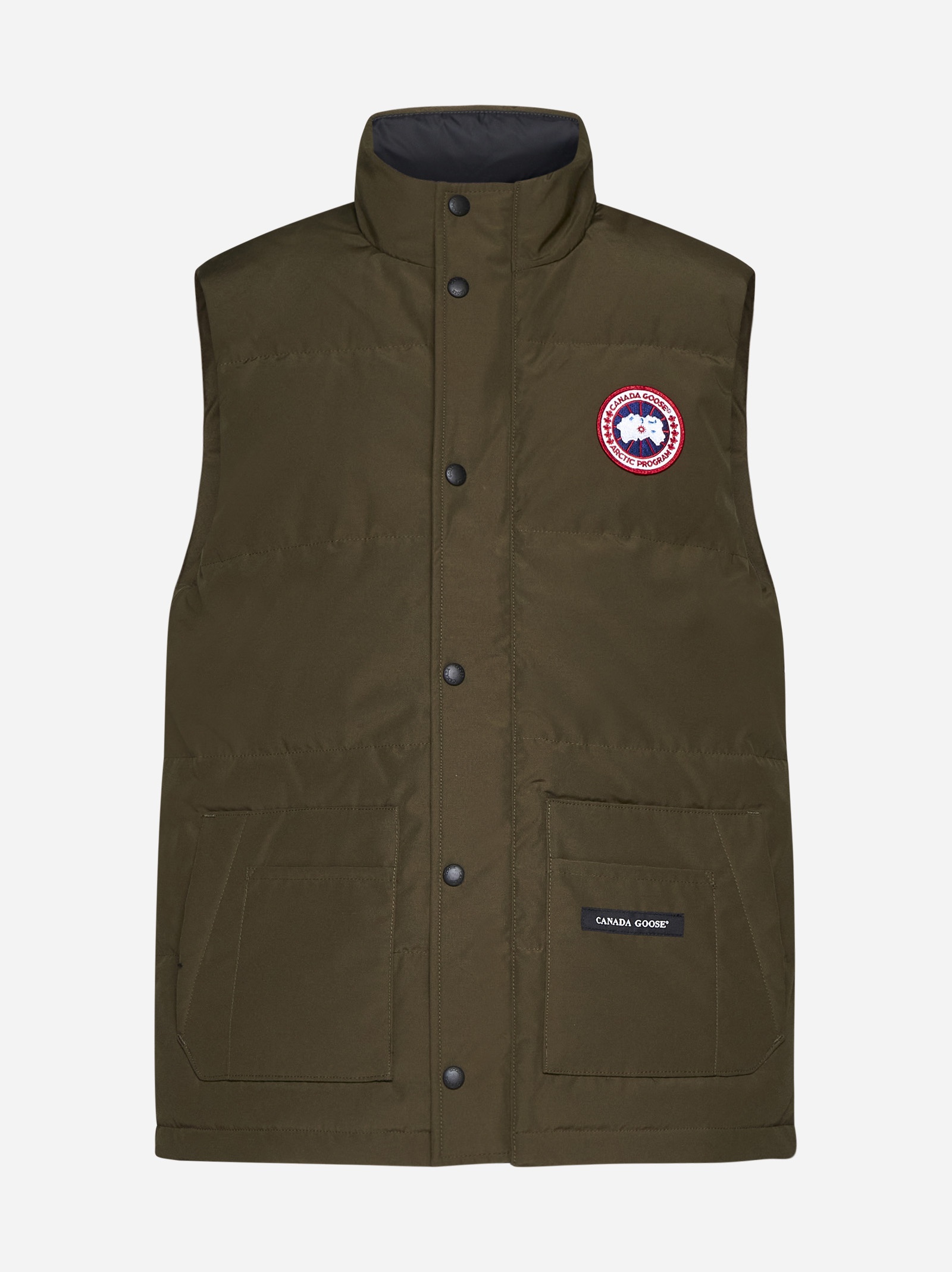Freestyle quilted nylon down vest - 1