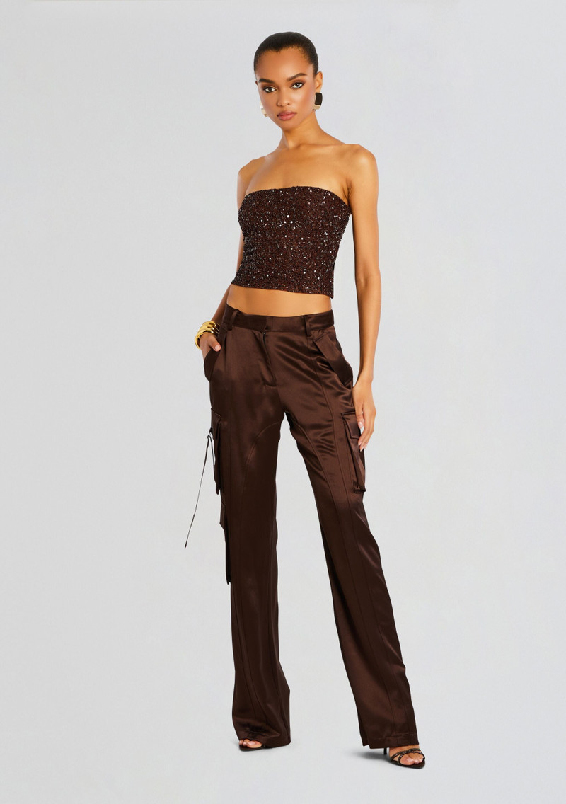RETROFÊTE KALA SEQUIN TOP outlook