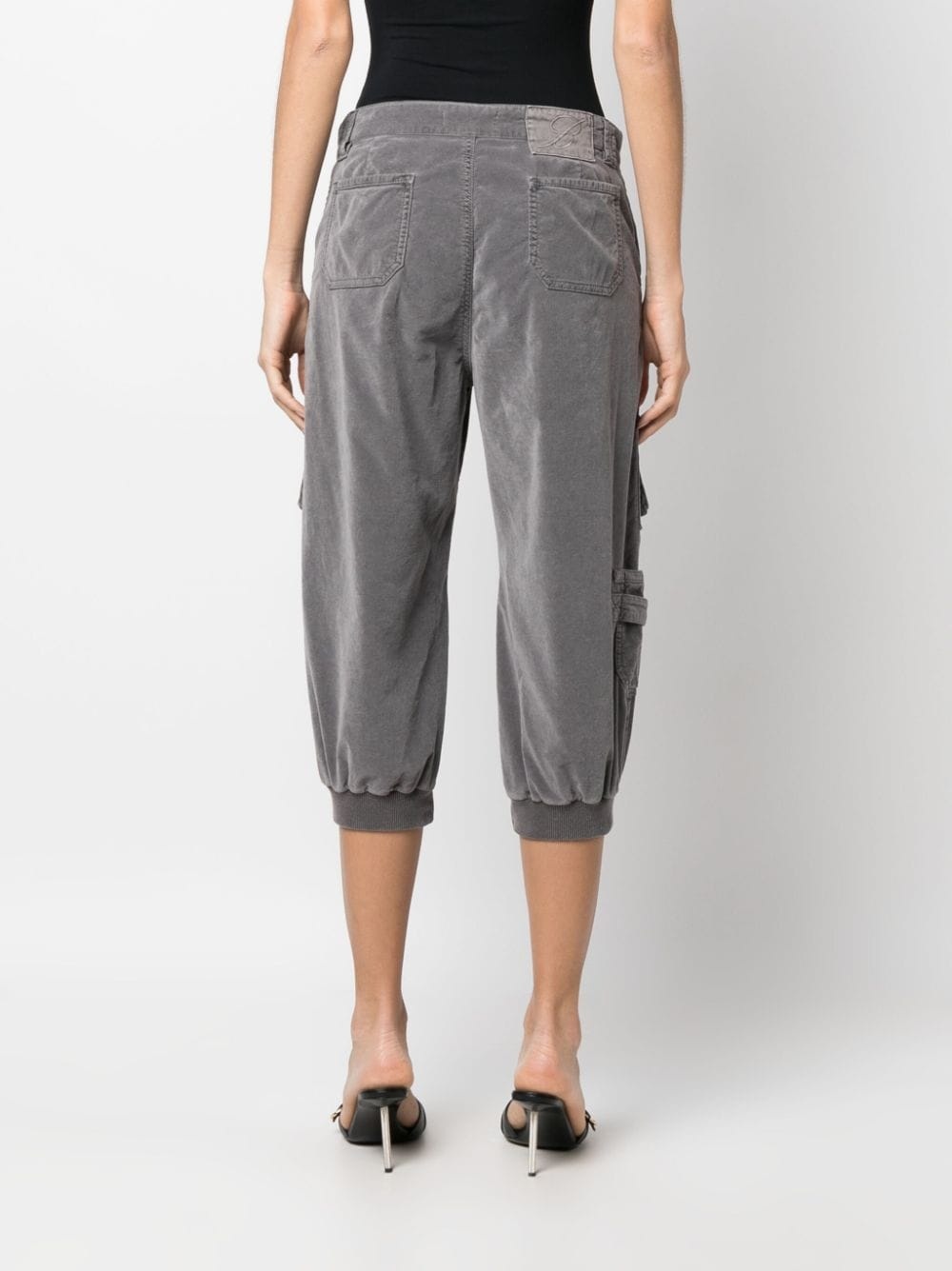 multi-pocket cropped trousers - 4