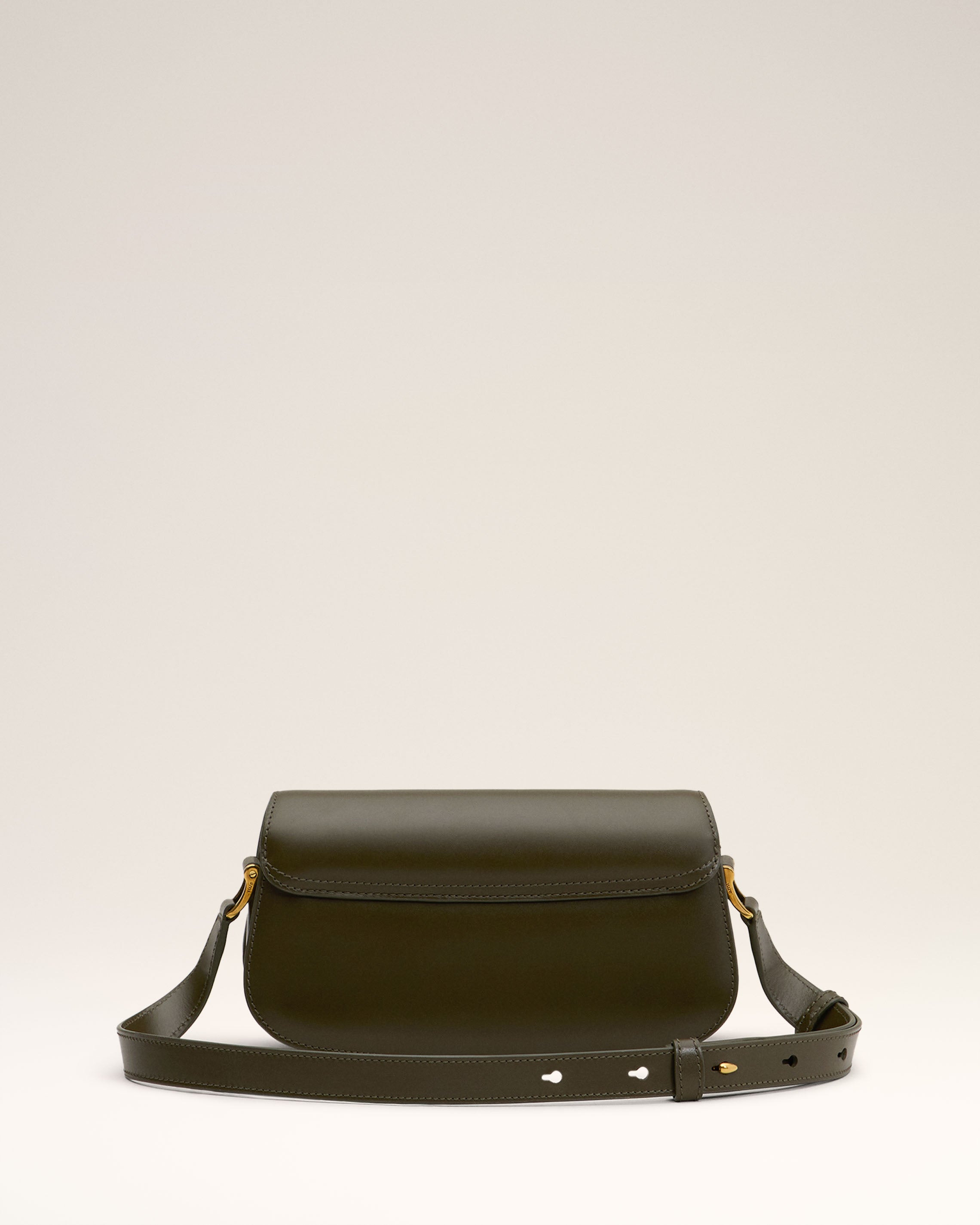 GREEN LEATHER SHOULDER BAG PARIS PARIS BAG - 3