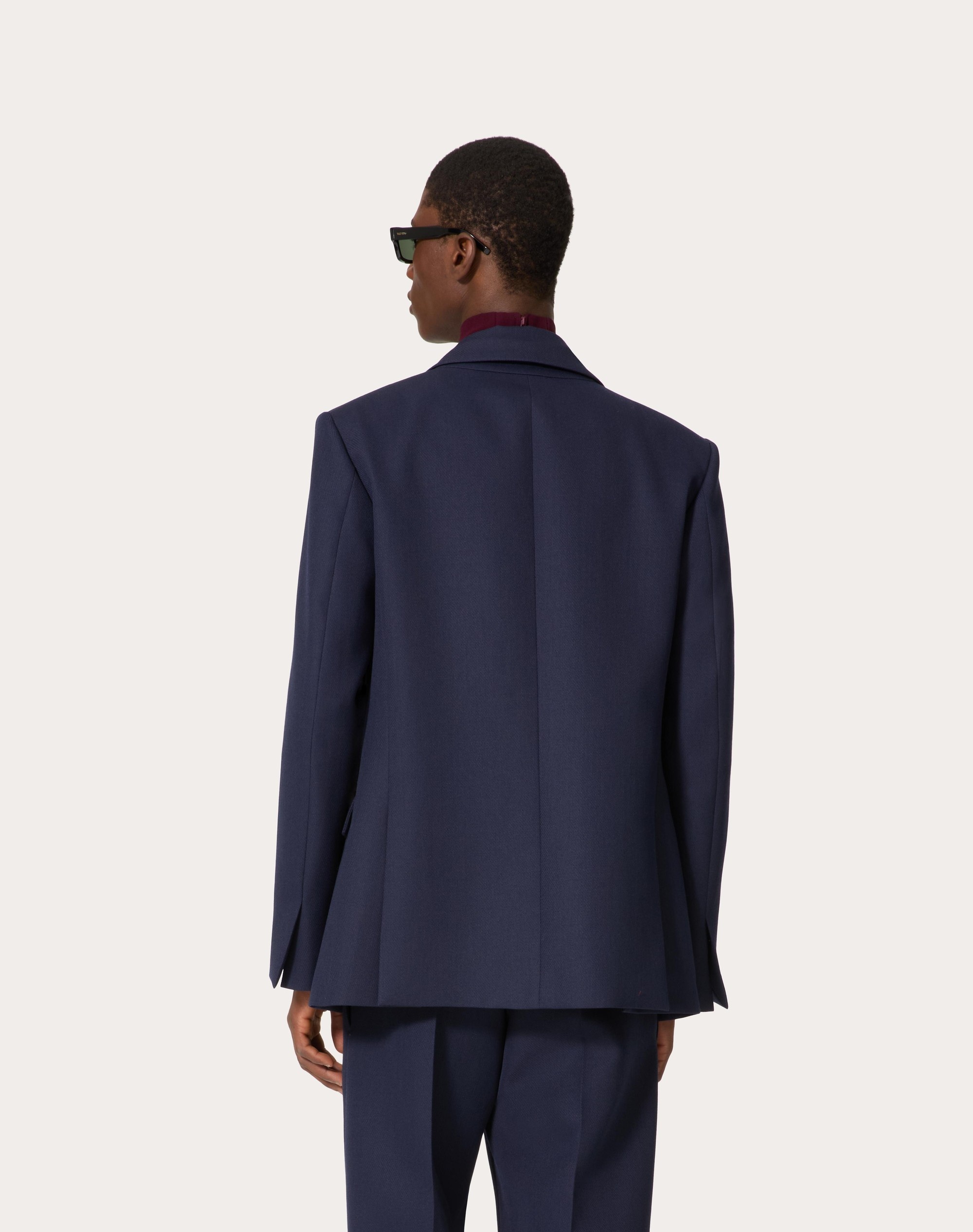TECHNICAL WOOL JACKET WITH DOUBLE CONSTRUCTION - 4