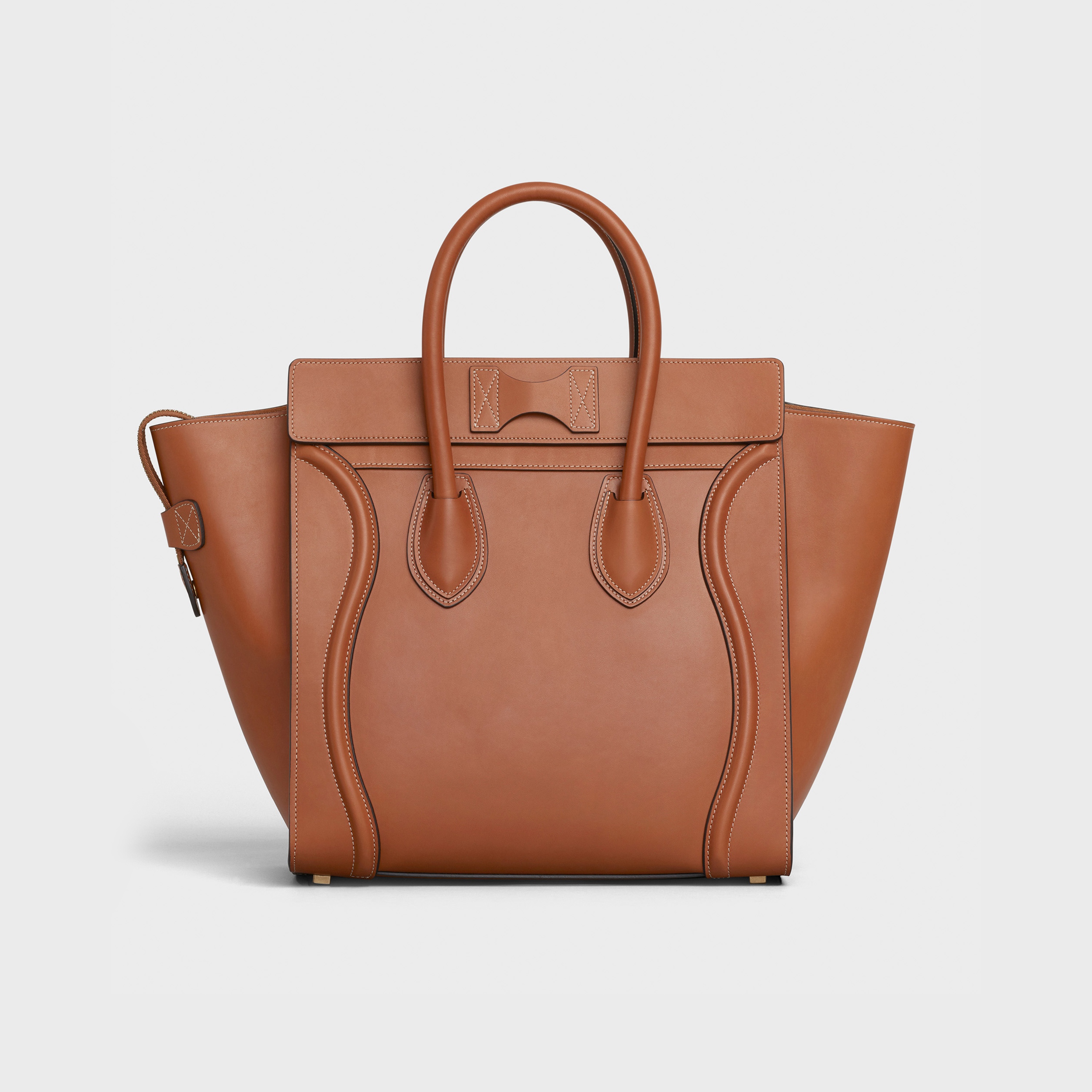 MINI LUGGAGE HANDBAG  IN  NATURAL CALFSKIN - 3