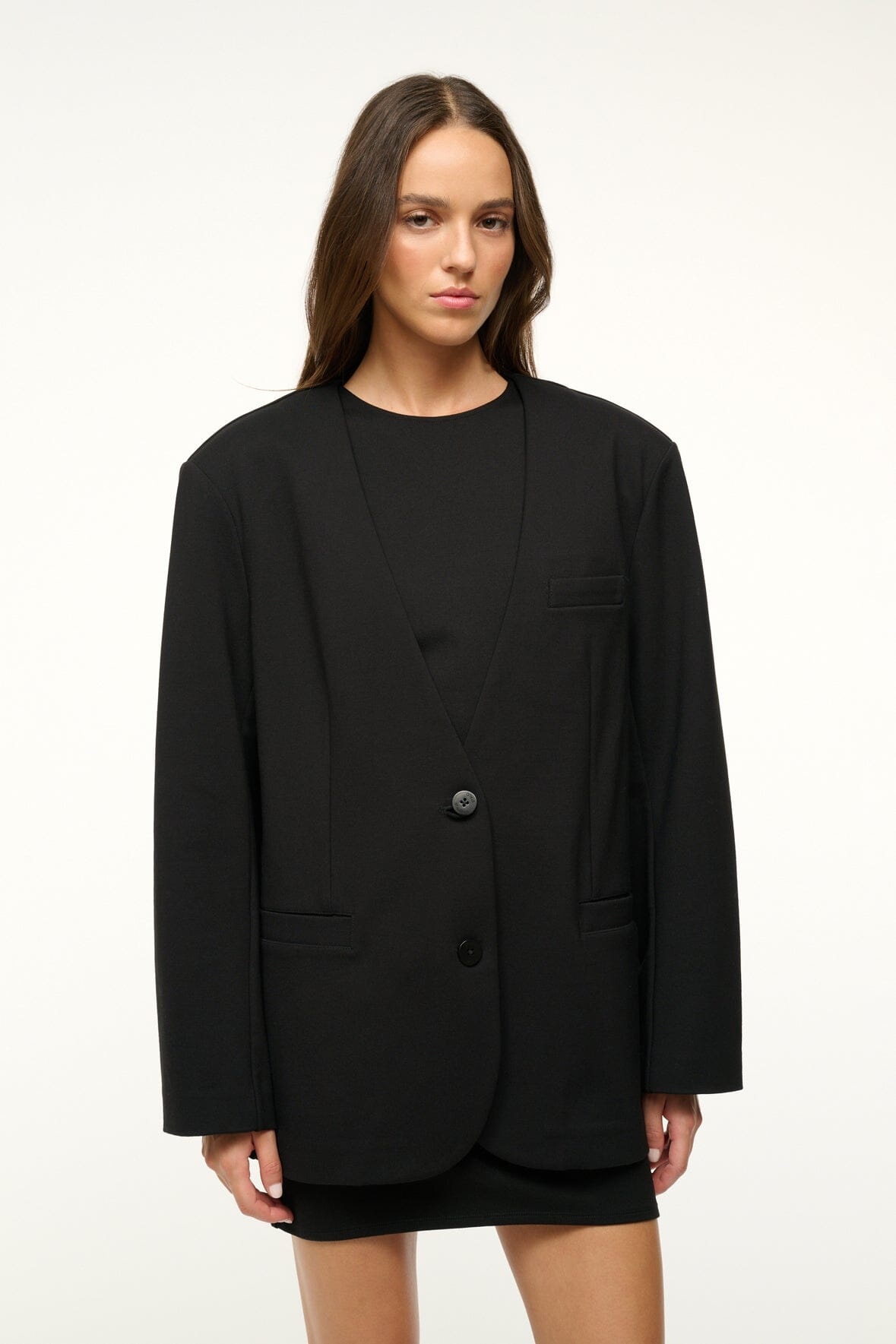 STAUD BLAKE BLAZER BLACK - 2