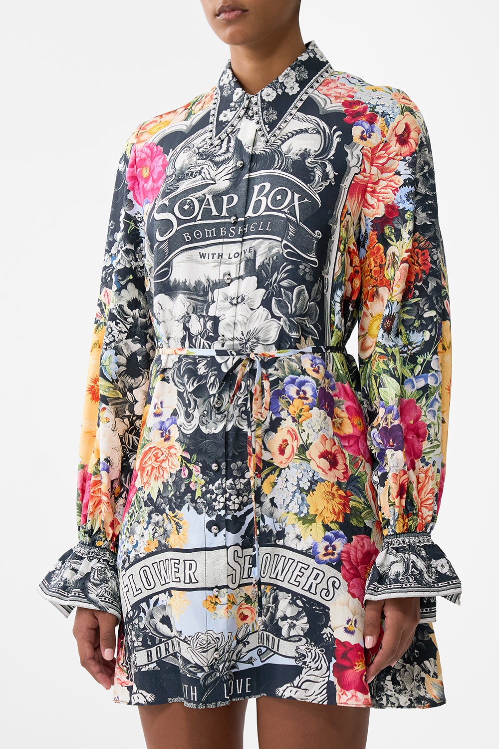 SHIFT SHIRT DRESS - 5