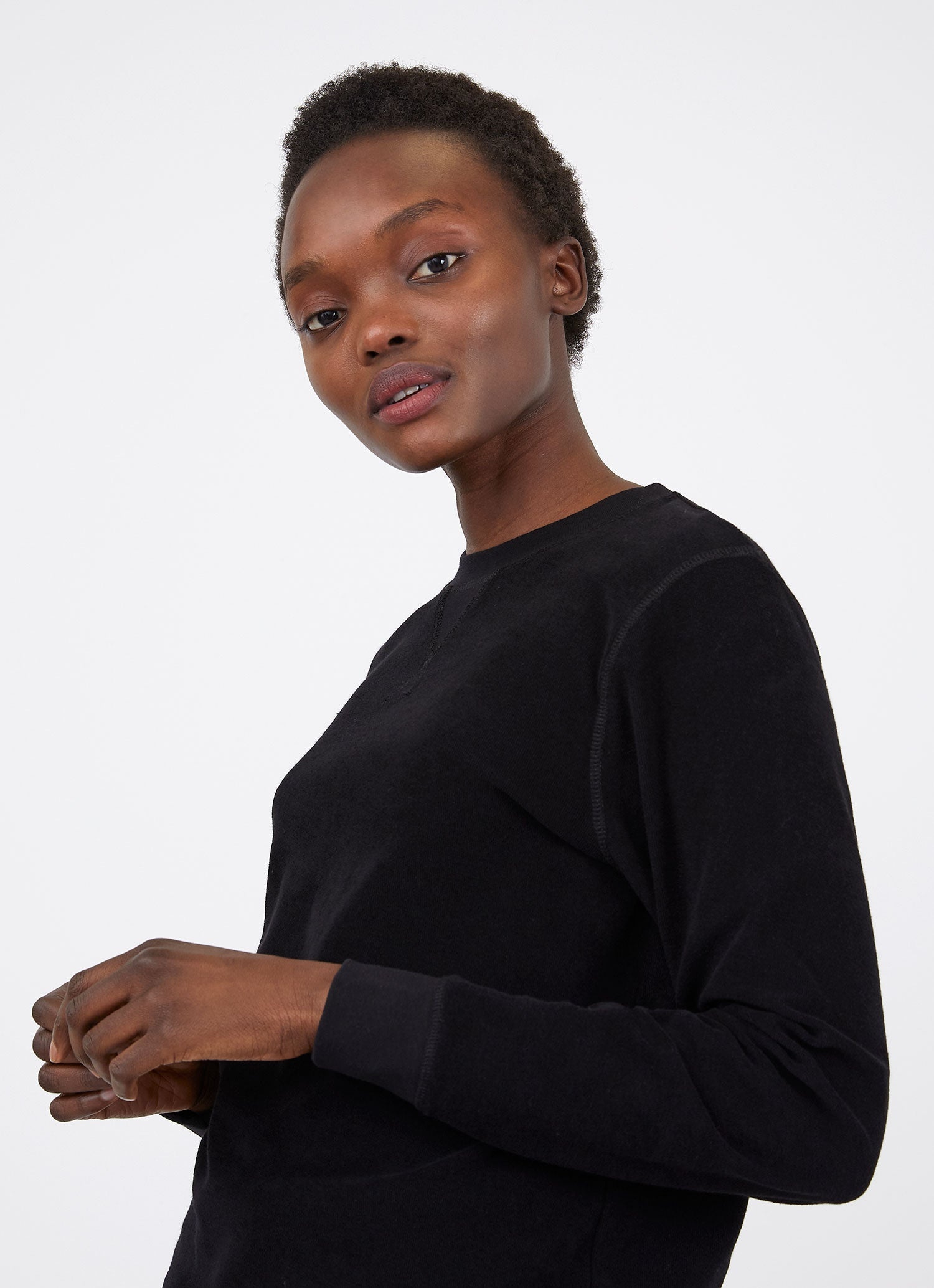Towelling Sweatshirt - 4