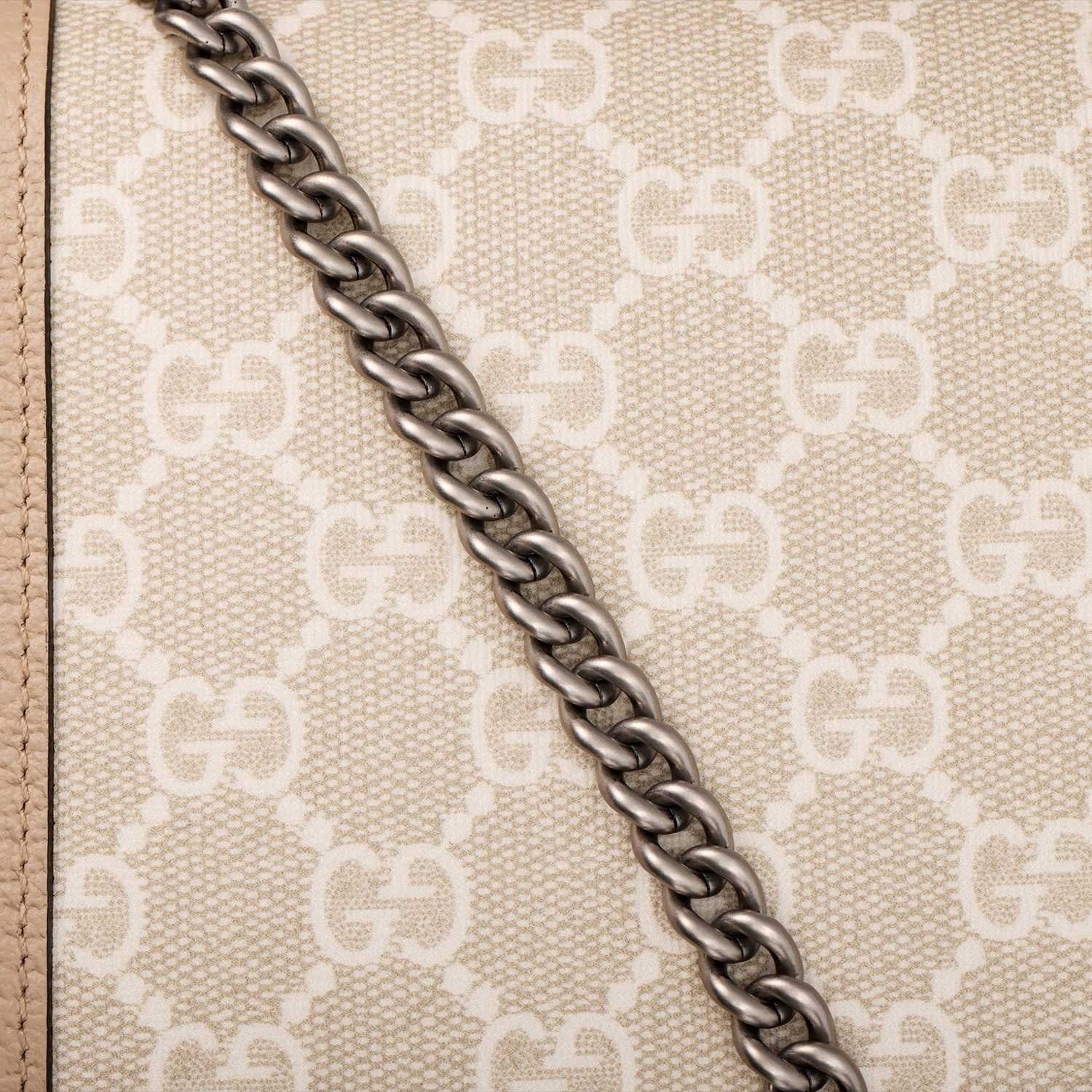 (WMNS) Gucci Dionysus GG Mini Chain Wallet 'Beige' 401231-UULBN-9683 - 3