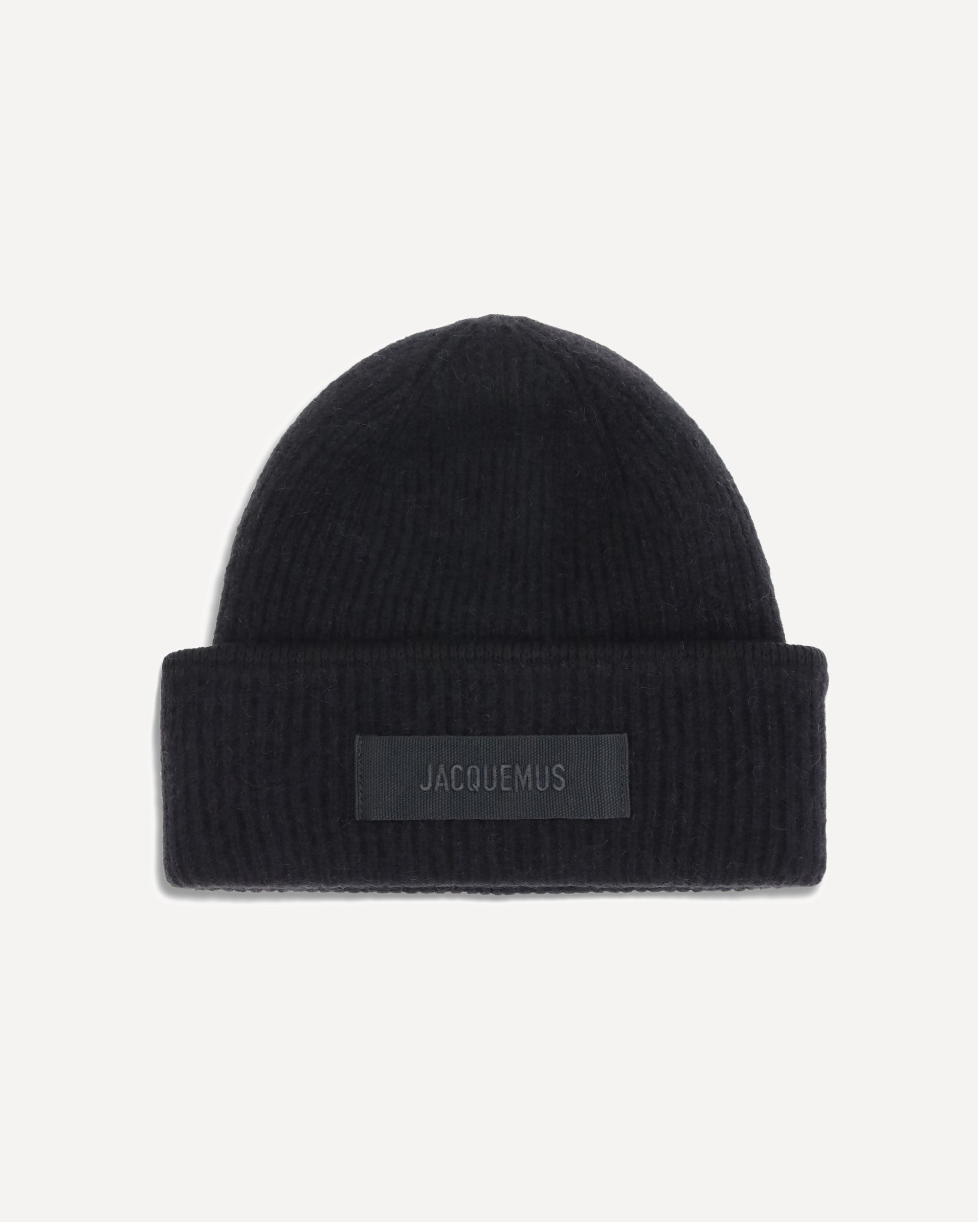 Gros Grain Ribbed Beanie - 1