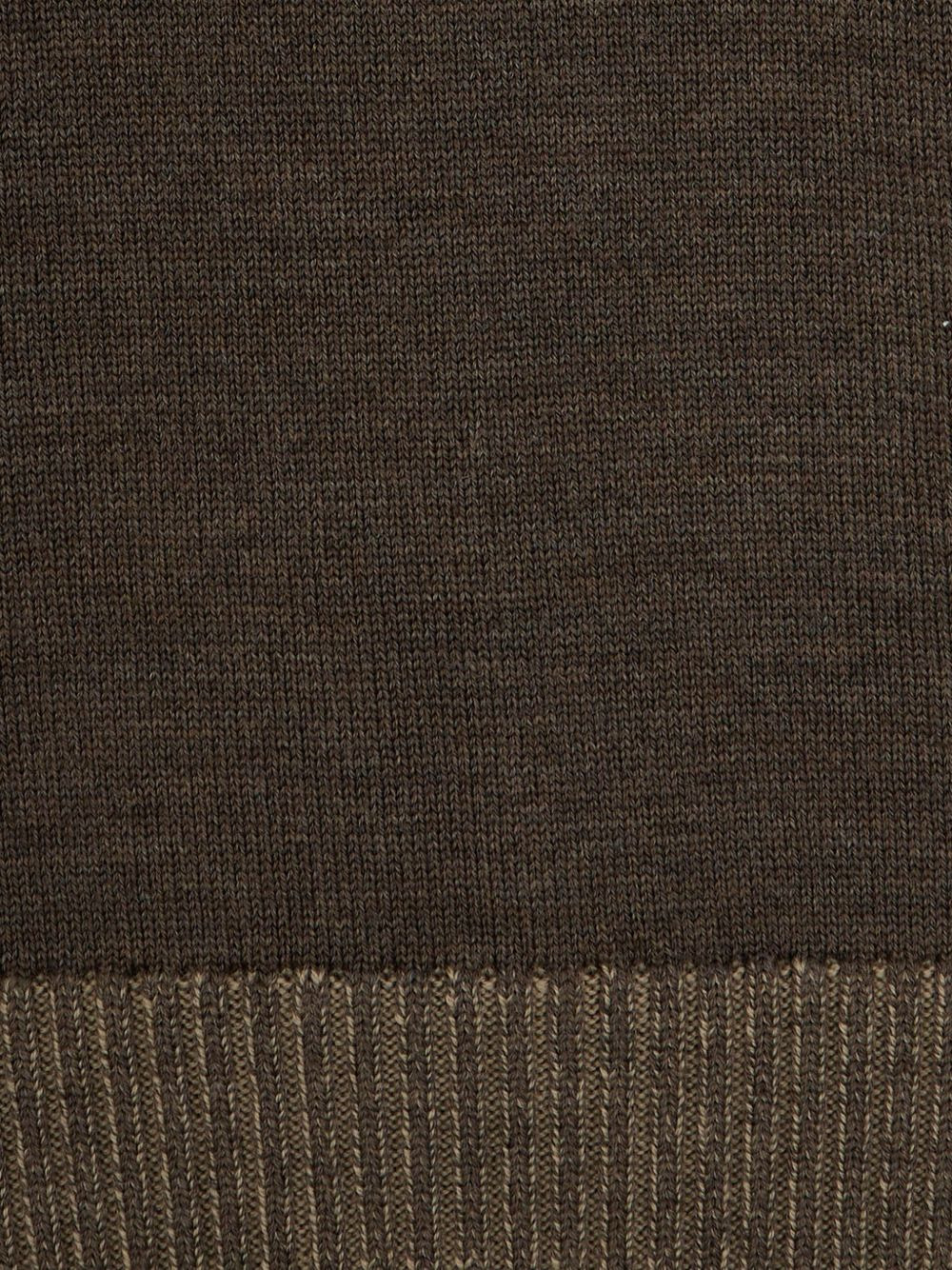 ribbed-hem wool sweater - 3