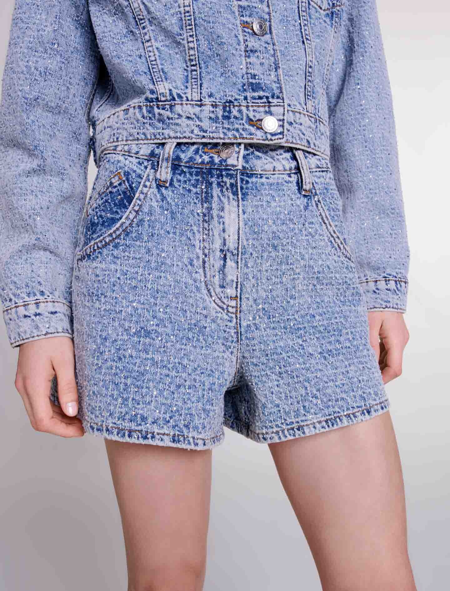 Denim shorts - 3