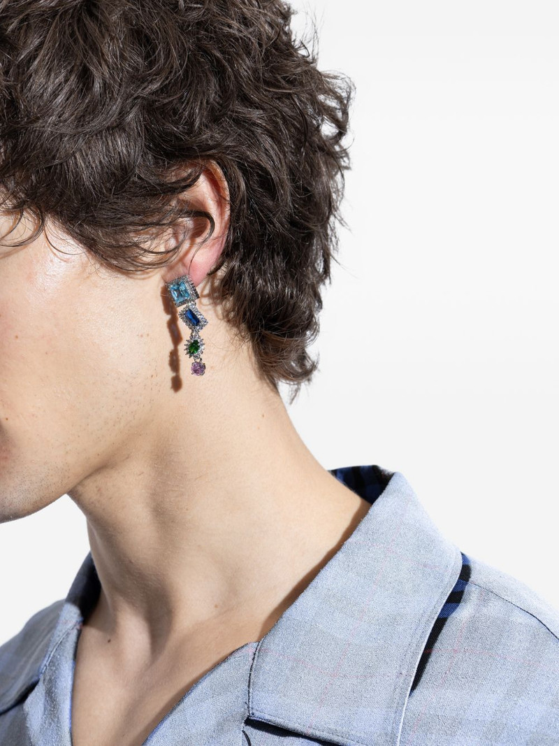 geometric-shape drop earrings 4