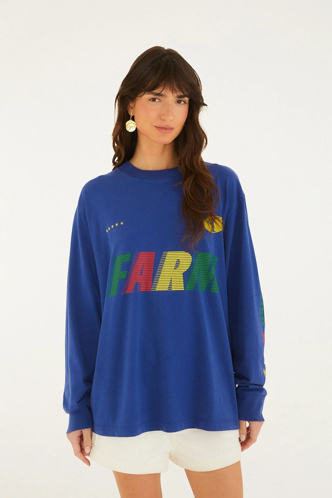 Blue Together We Play Long Sleeve T-Shirt - 1