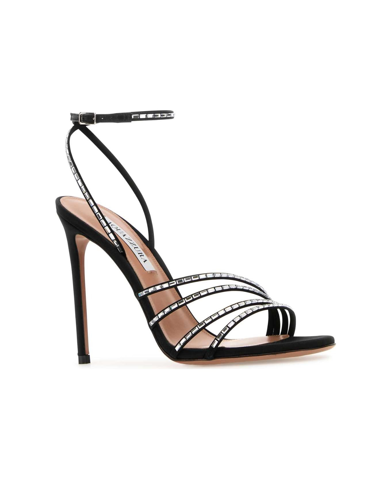 Embellished Fabric Mistica Sandals - 2