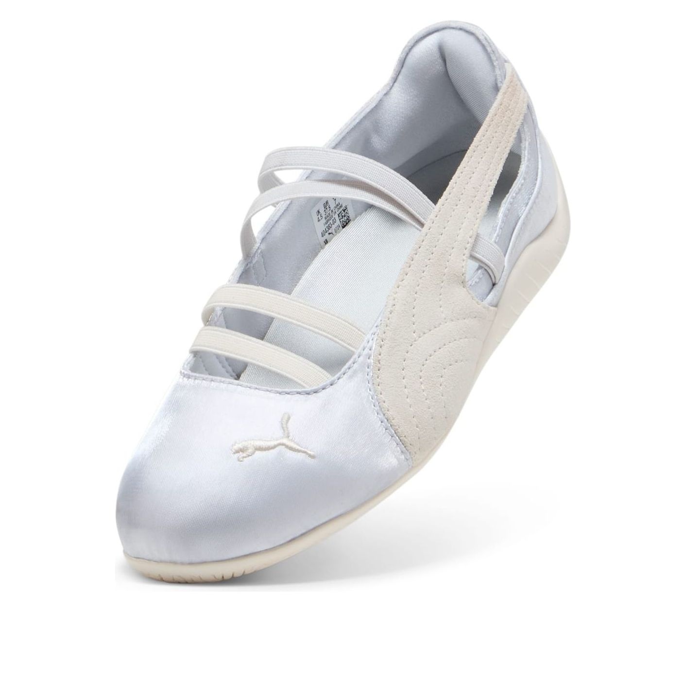 (WMNS) PUMA Speedcat Ballet 'Silver Mist Warm White Satin' 404383-03 - 5