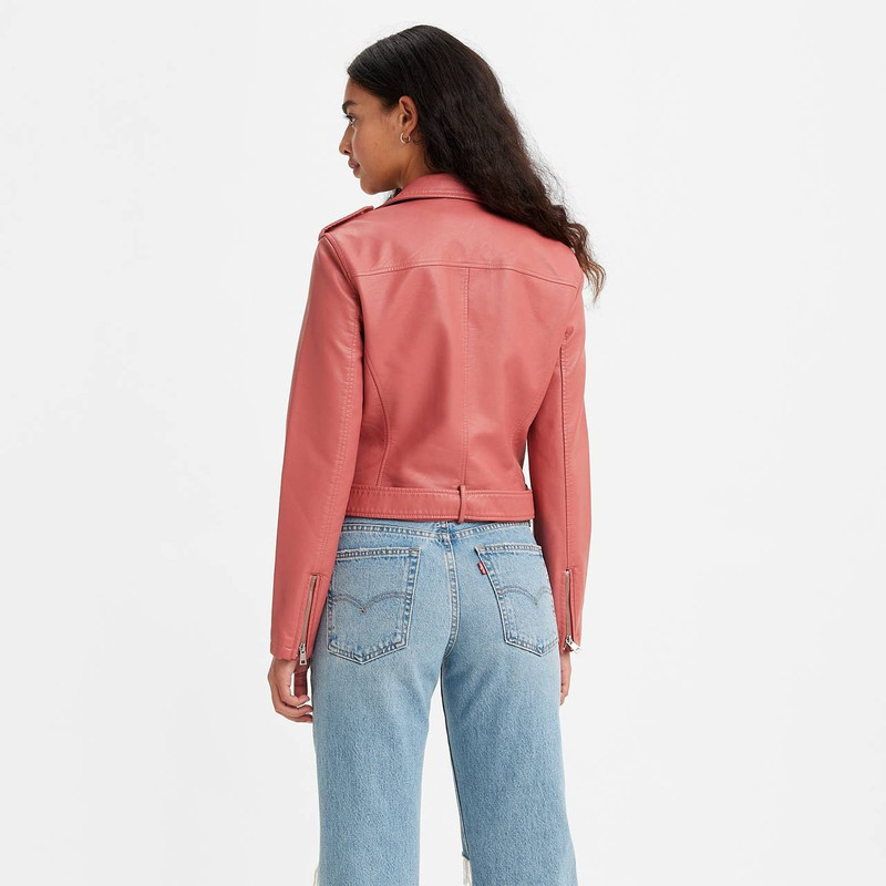 Levi's BELTED FAUX LEATHER MOTO JACKET outlook