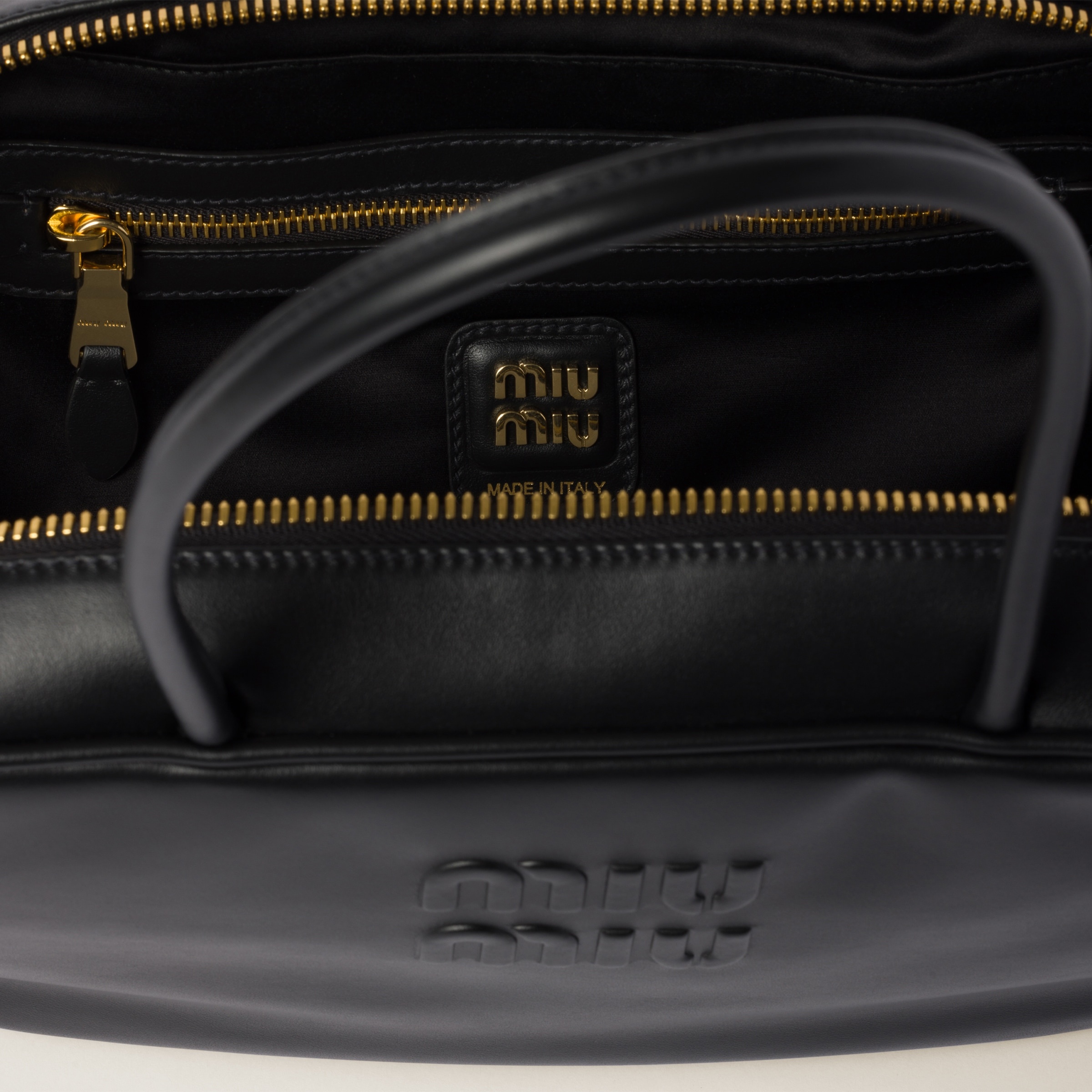 Beau leather top-handle bag - 4