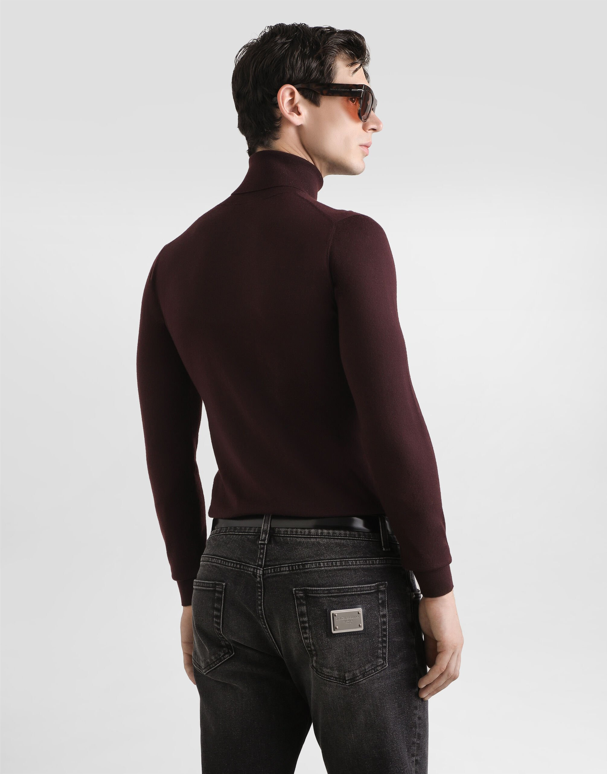 Cashmere turtleneck pullover - 3